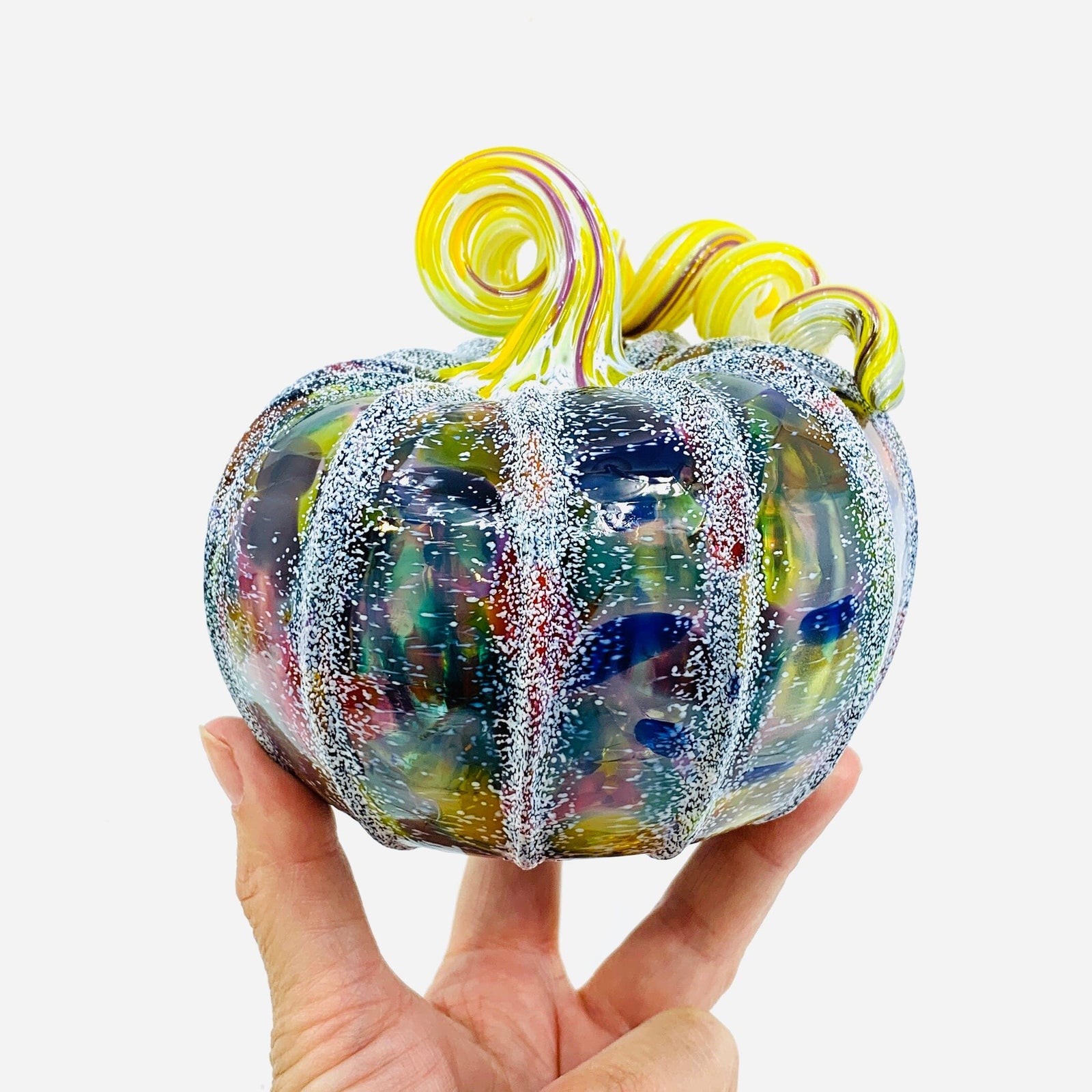 Daily Pumpkin 2279 Squat Gabby Luke Adams Glass Blowing Studio 
