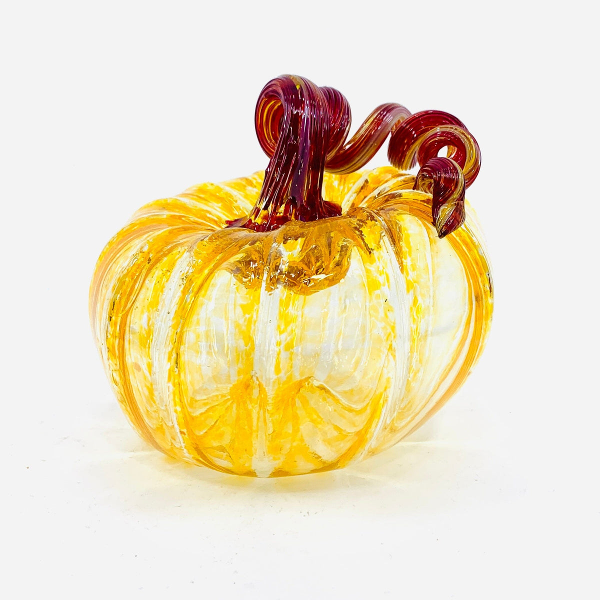 Daily Pumpkin 2373 Oops Squat Gabby Luke Adams Glass Blowing Studio 