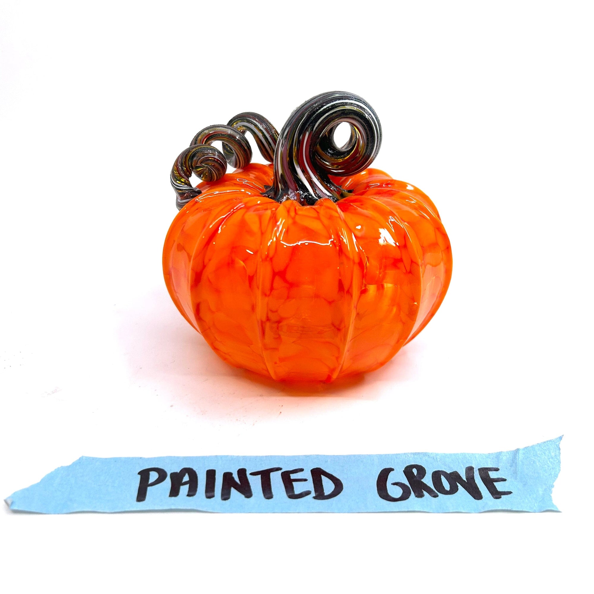 Painted Grove Sample Squat Pumpkin Inspo Luke Adams Glass Blowing Studio 
