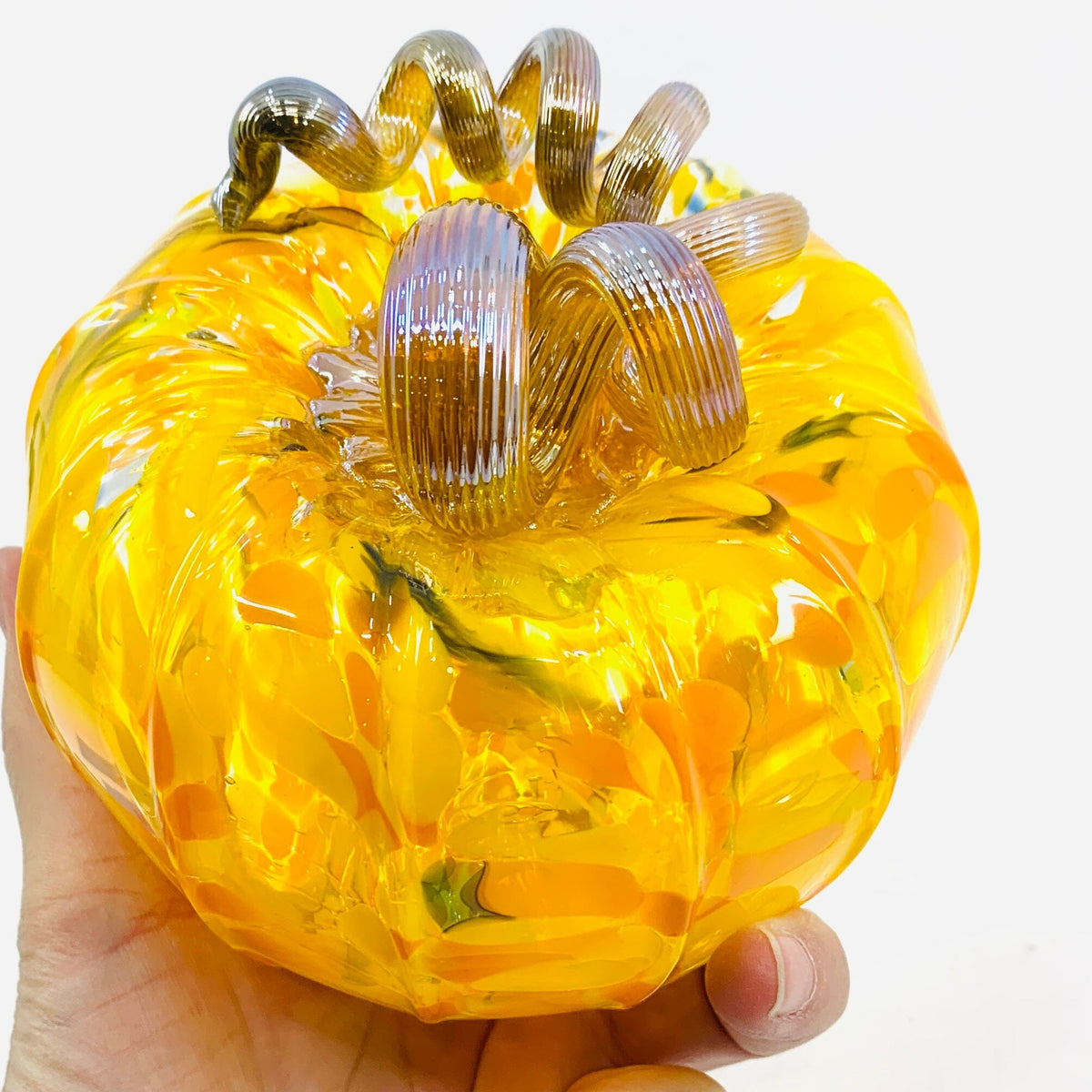 Daily Pumpkin 1756 Oops Squat Gabby Luke Adams Glass Blowing Studio 