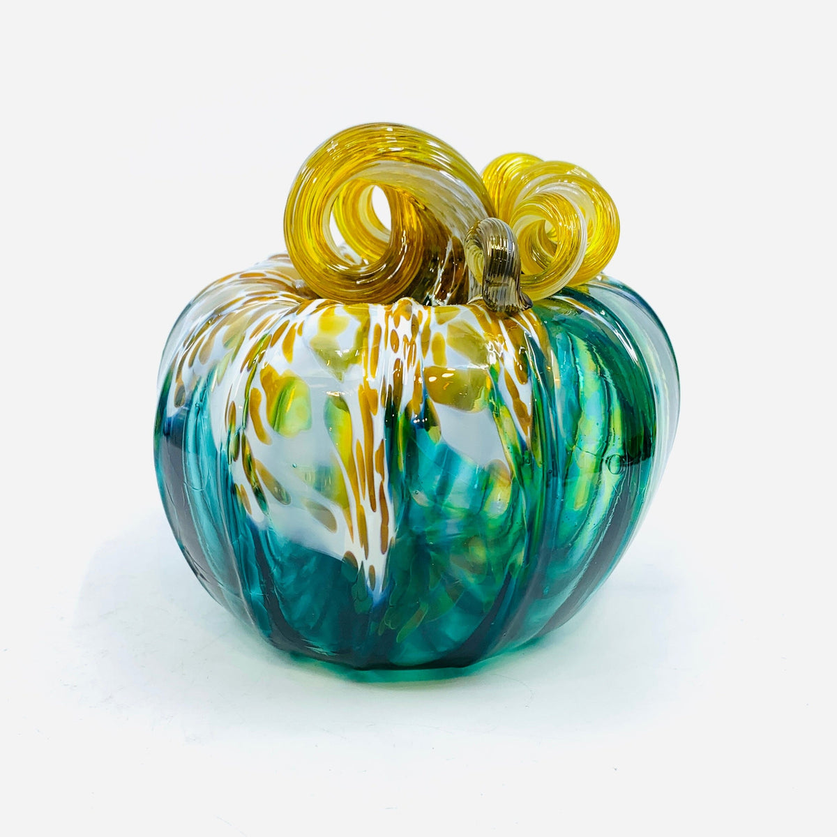 Daily Pumpkin 860 “Oops” Squat Gabby Luke Adams Glass Blowing Studio 