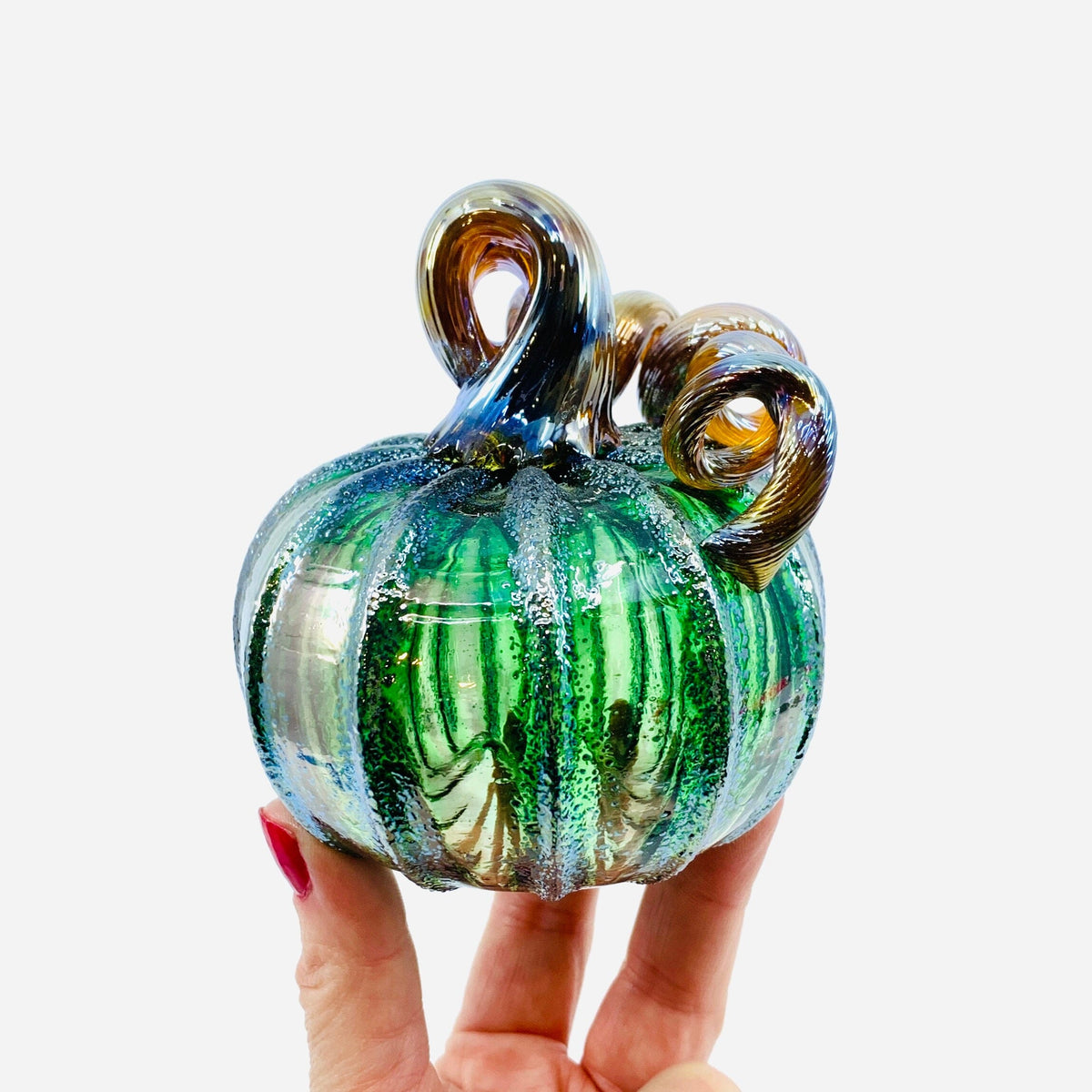 Daily Pumpkin 3704 Mini Gabby Luke Adams Glass Blowing Studio 