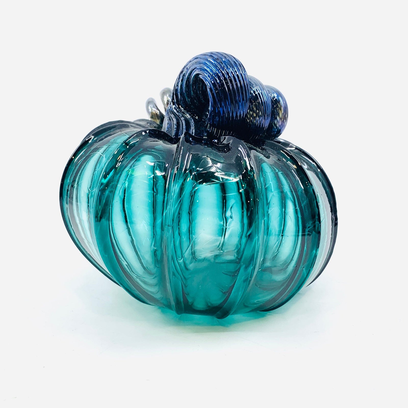 Daily Pumpkin 841 “Oops” Squat Gabby Luke Adams Glass Blowing Studio 