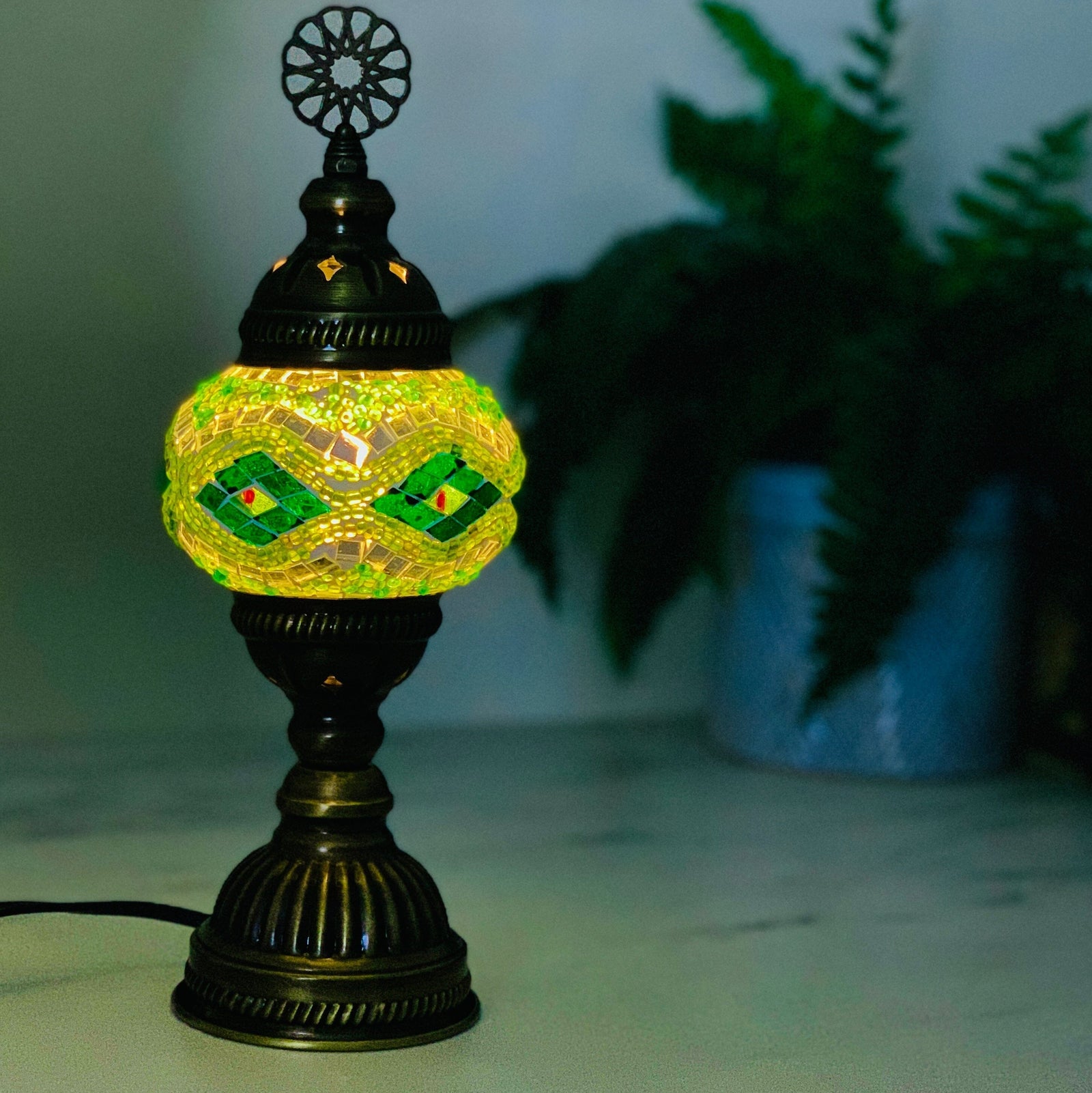 Turkish Mosaic Lamp, 53 Decor Natto USA 
