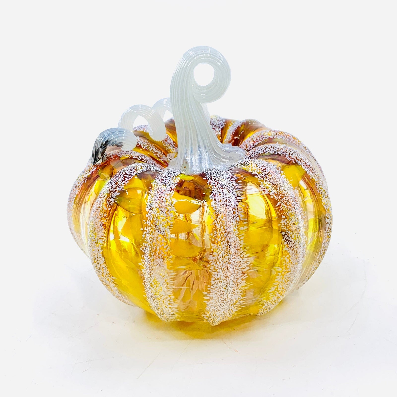 Daily Pumpkin 3582 Fall Squat Gabby Luke Adams Glass Blowing Studio 