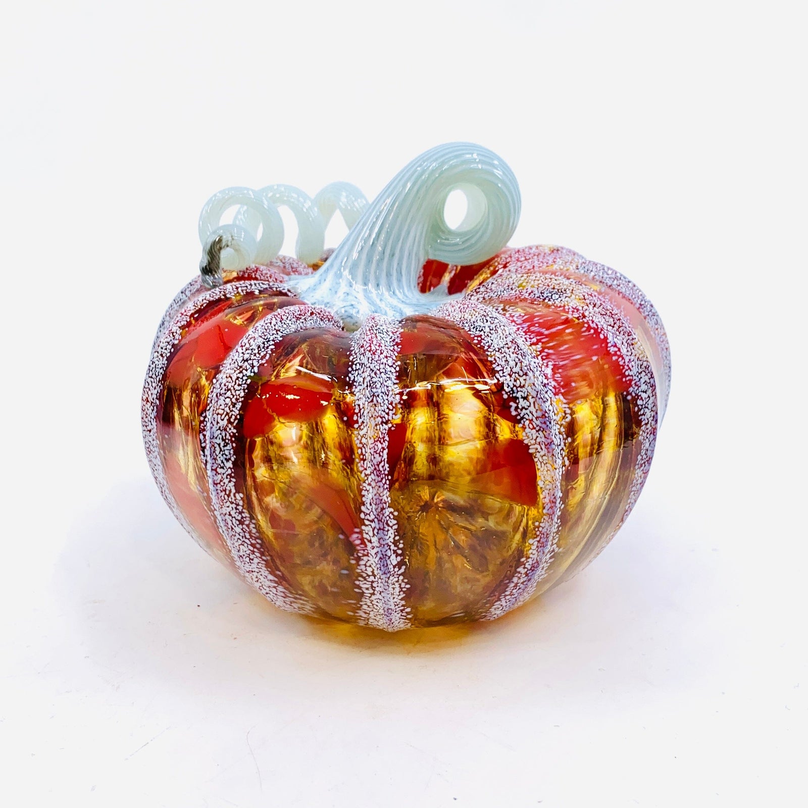 Daily Pumpkin 692 Holiday Squat Gabby Luke Adams Glass Blowing Studio 
