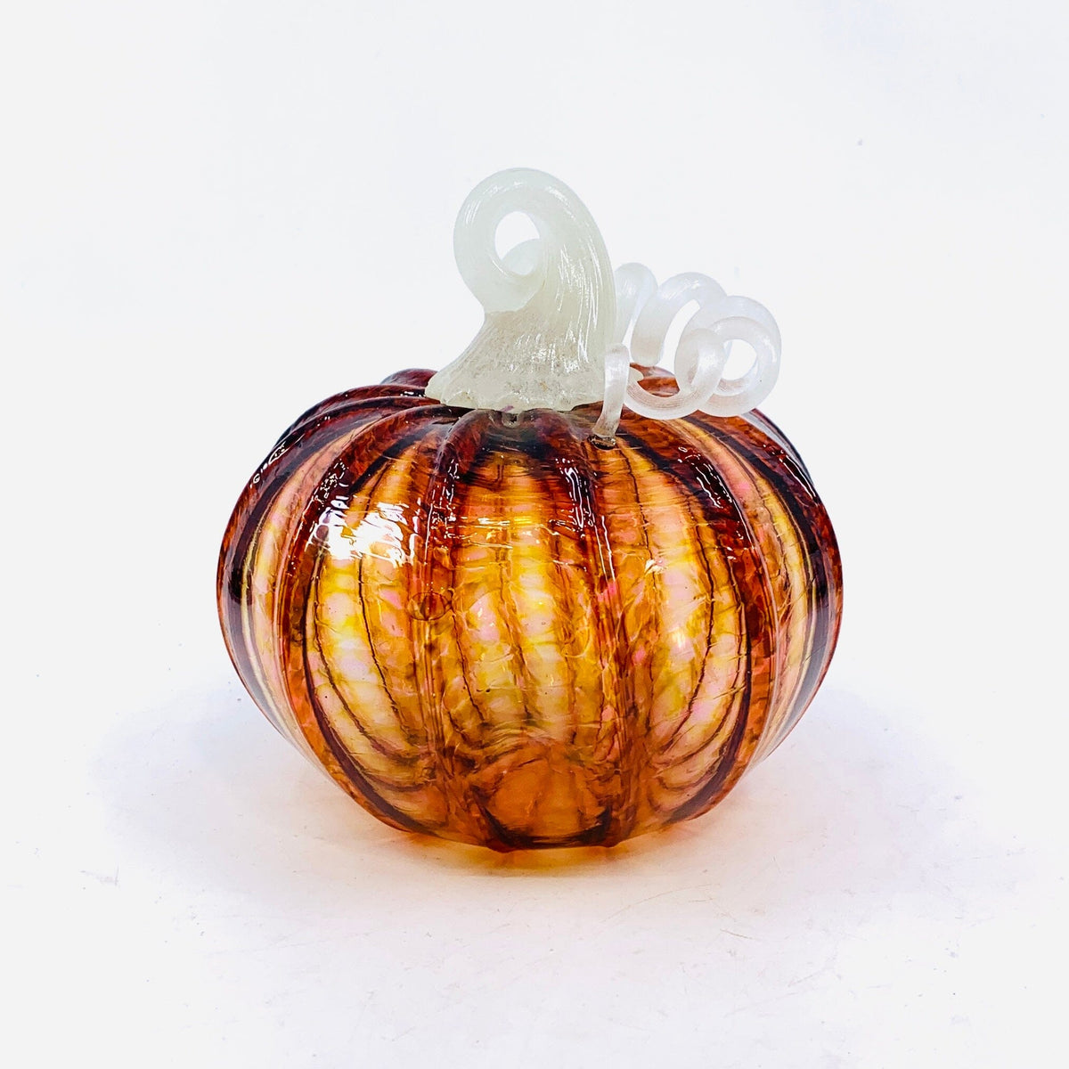 Daily Pumpkin 1970 “Practice” Squat Gabby Luke Adams Glass Blowing Studio 