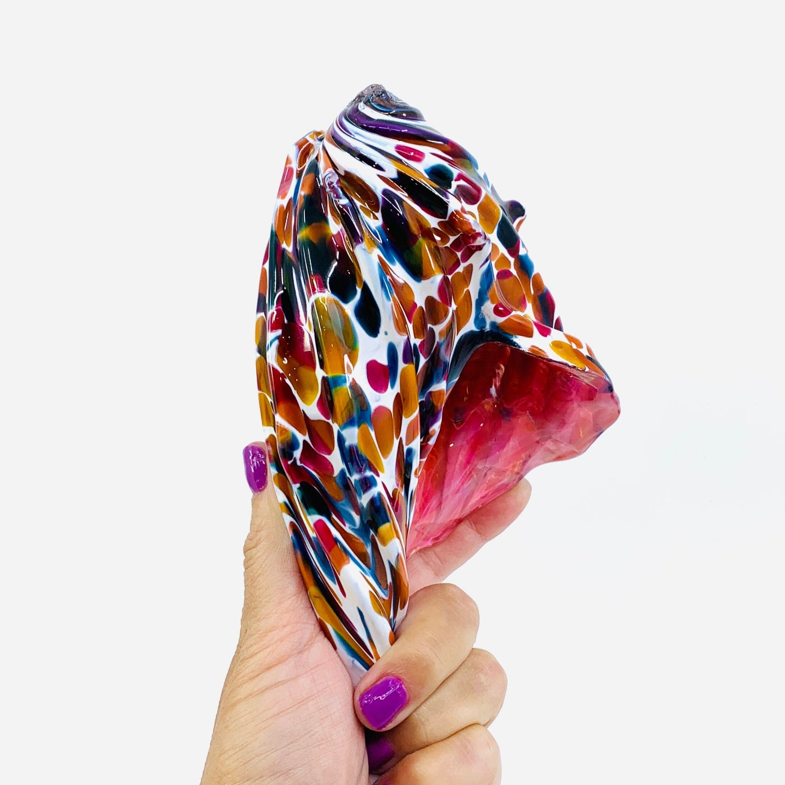 Artisan Series Bilodeau, Glass Conch Shell - 13 James Bilodeau 