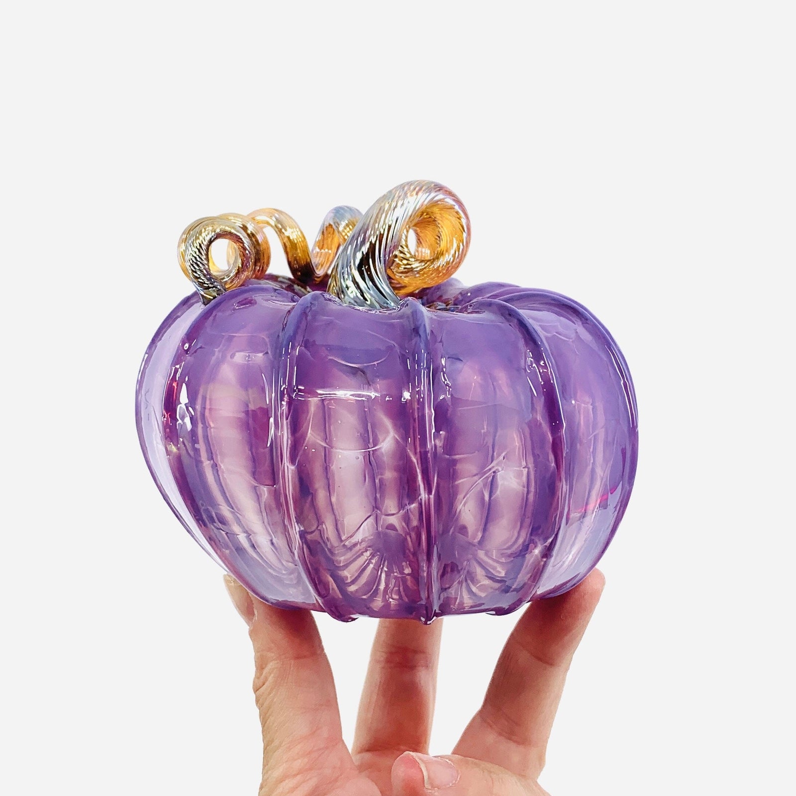 Daily Pumpkin 2148 Oops Squat Gabby Luke Adams Glass Blowing Studio 