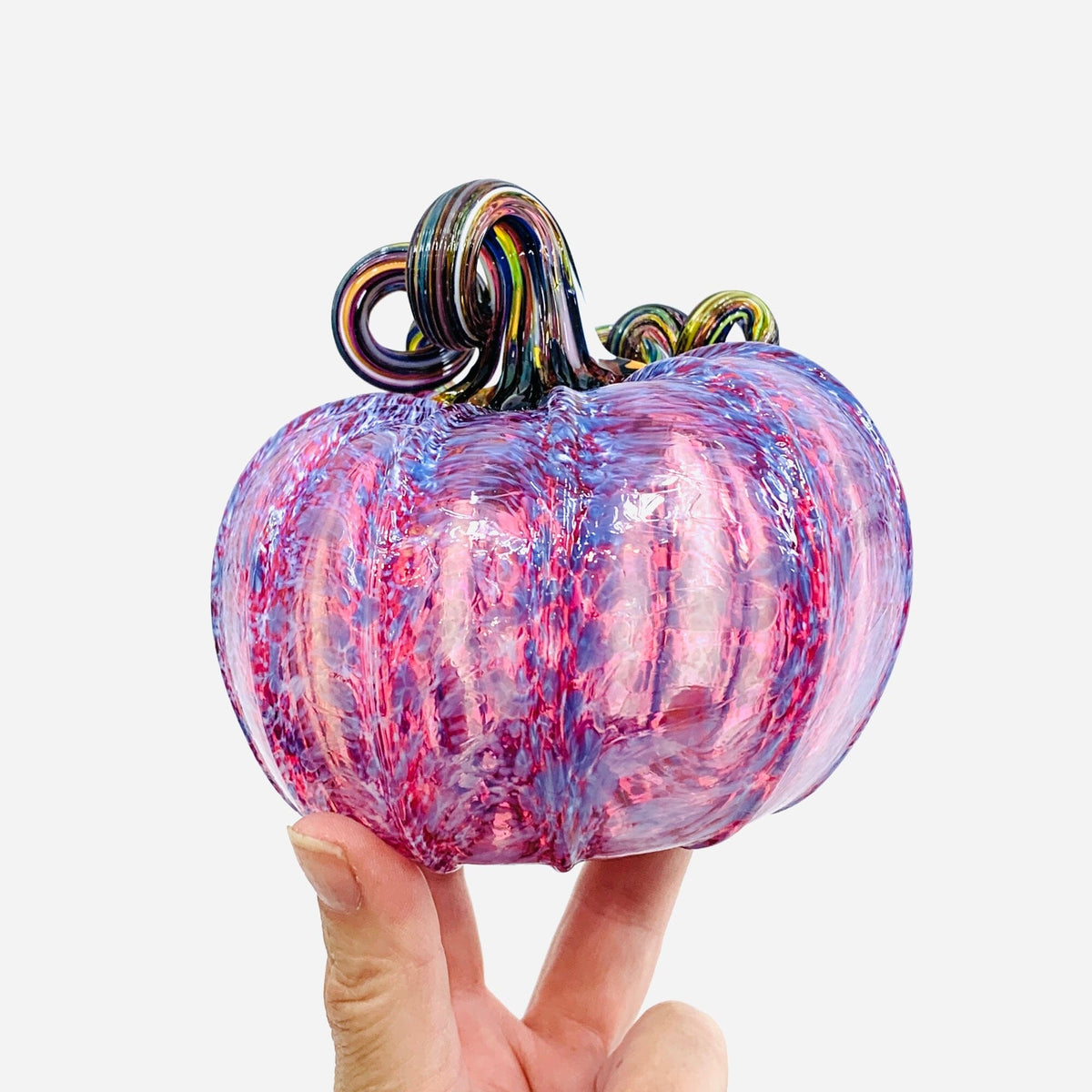 Daily Pumpkin 2807 Oops Squat Gabby Luke Adams Glass Blowing Studio 