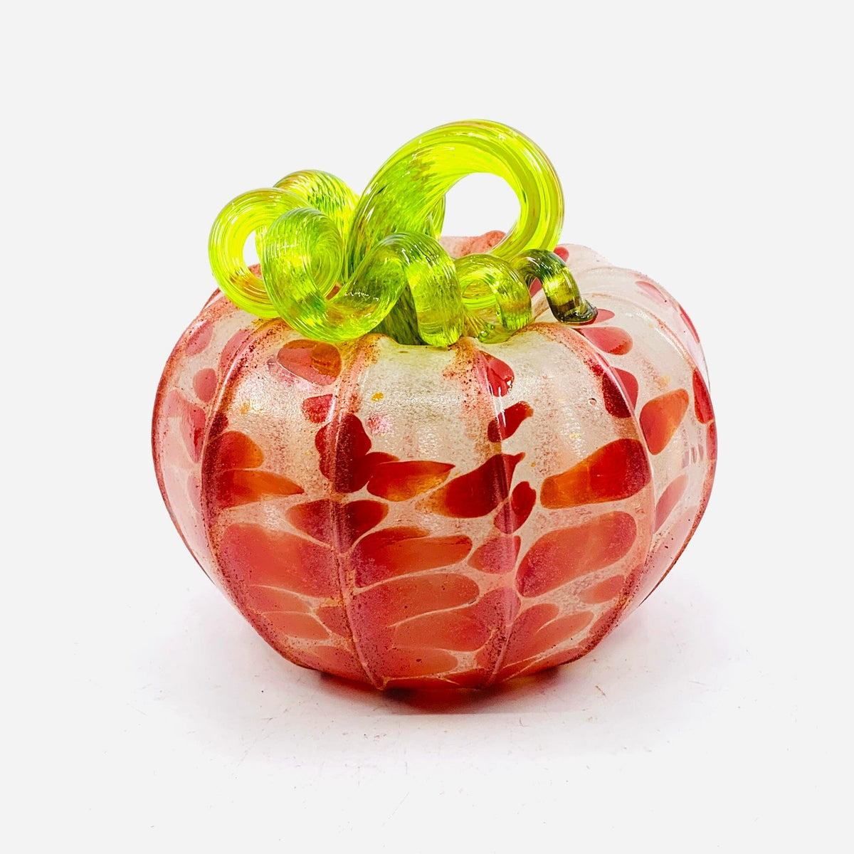 Daily Glow Pumpkin 3906 Fall Squat Gabby Luke Adams Glass Blowing Studio 