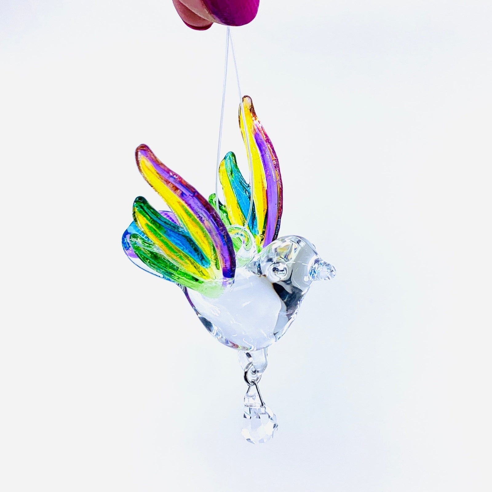 Dazzle Glass Dove, Purple 20 Alex 