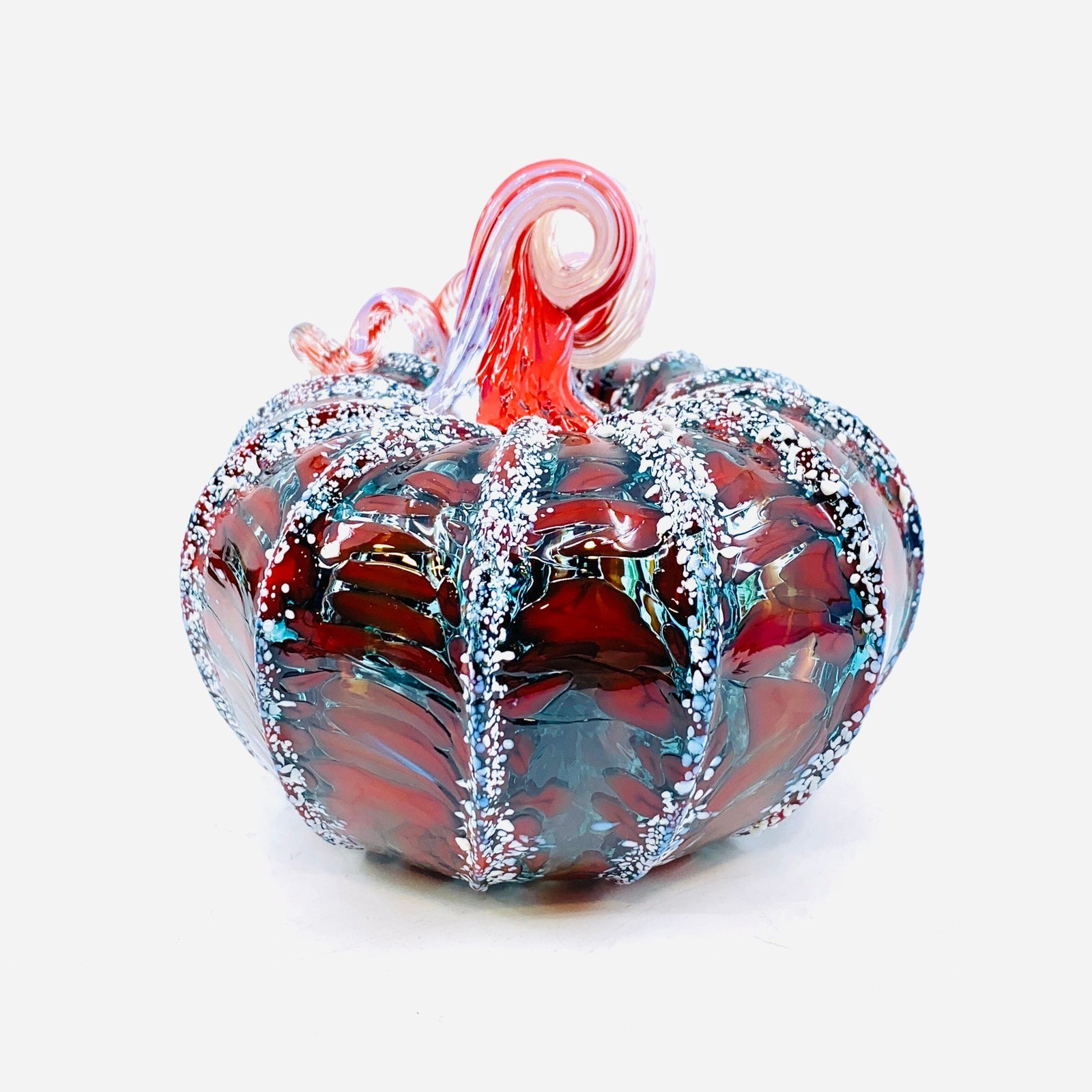 Daily Pumpkin 1562 Holiday Squat Gabby Luke Adams Glass Blowing Studio 