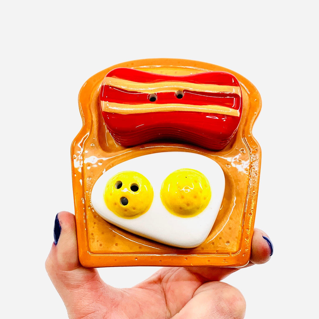 Country Breakfast Salt and Pepper Shakers