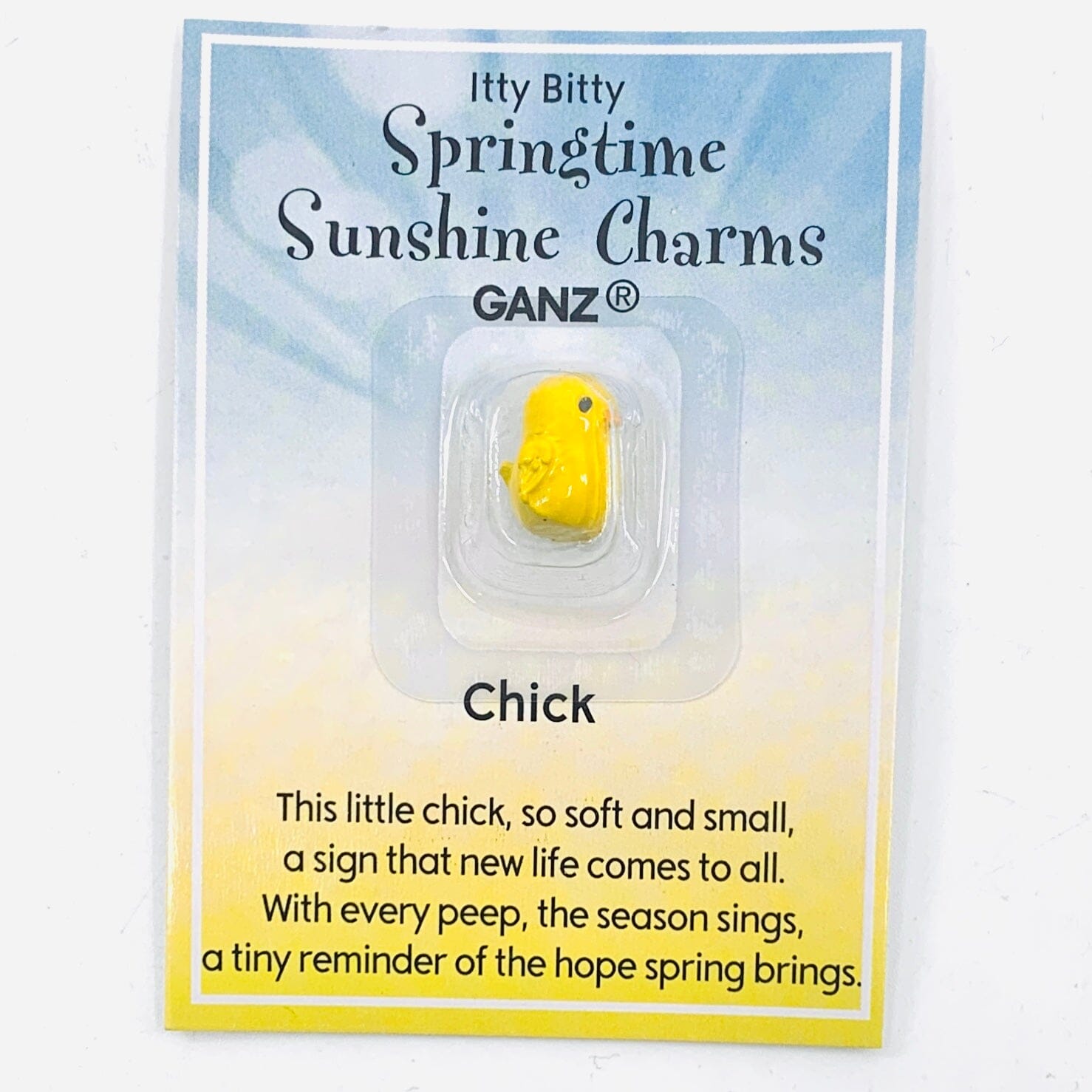 Itty Bitty Springtime Sunshine Charms, Chick GANZ 