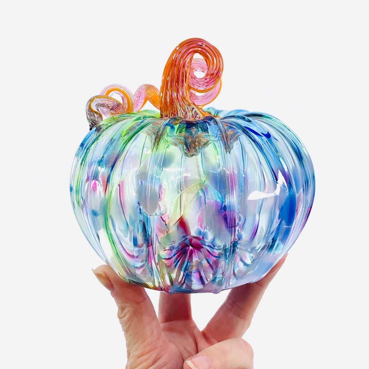 Daily Pumpkin 3552 Squat Gabby Luke Adams Glass Blowing Studio 