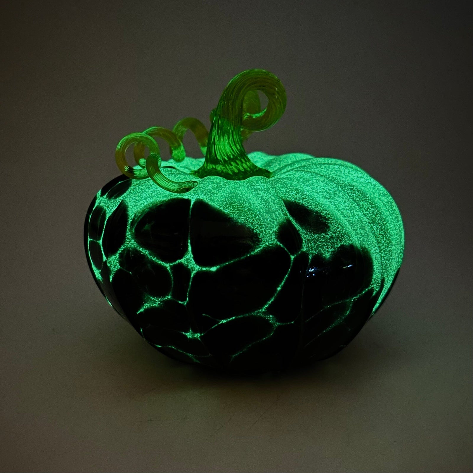 Best Daily Glow Pumpkin 3597 Squat Gabby Luke Adams Glass Blowing Studio 
