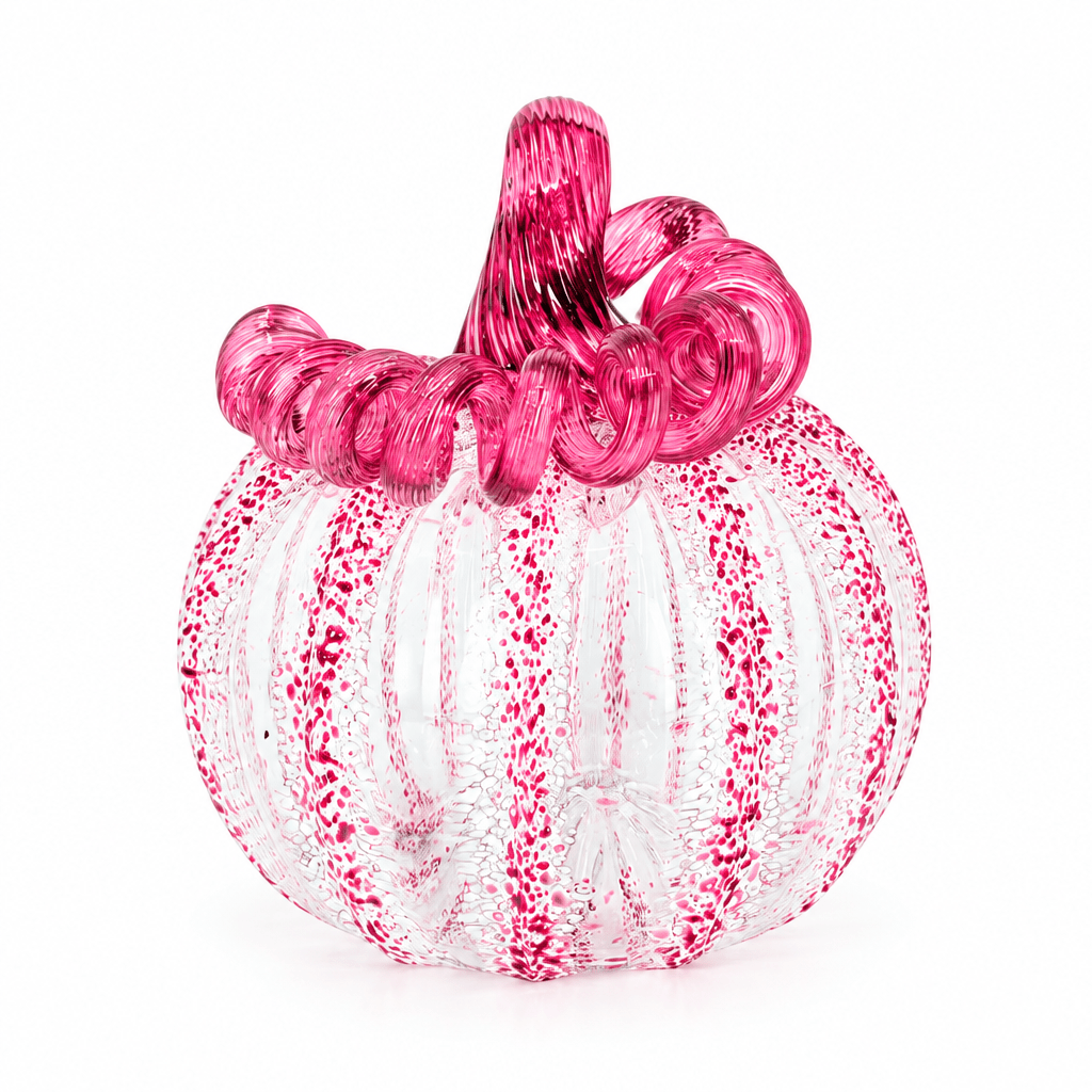 Flamingo Squat Pumpkin Production Pumpkin Luke Adams Glass Blowing Studio 
