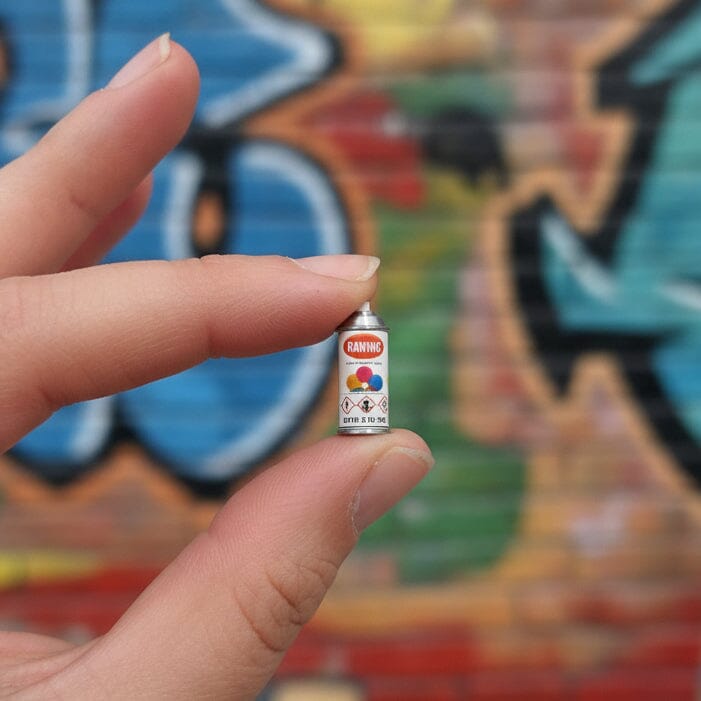 Miniature Can of Spray Paint Miniature - 