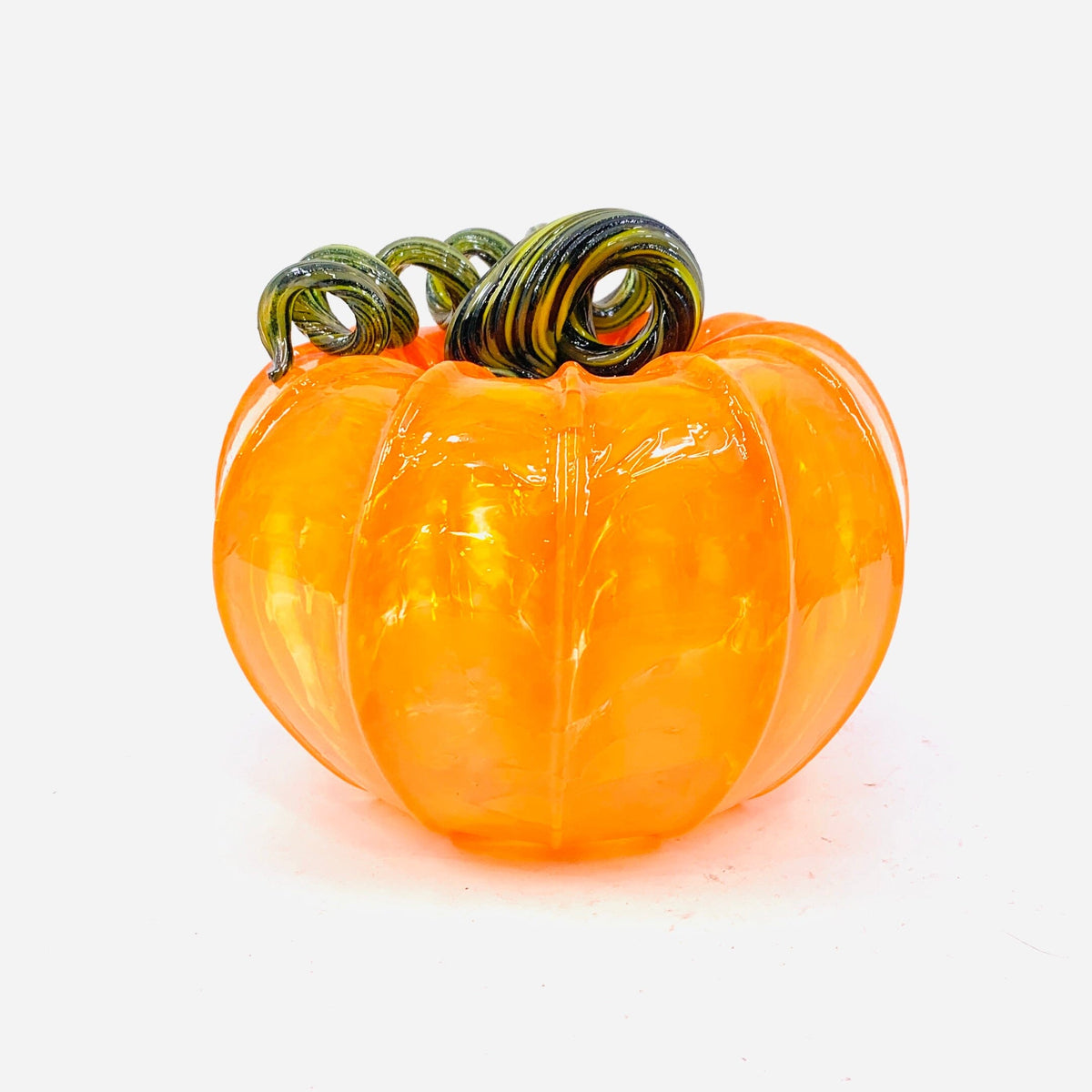 Daily Pumpkin 2354 Squat Gabby Luke Adams Glass Blowing Studio 