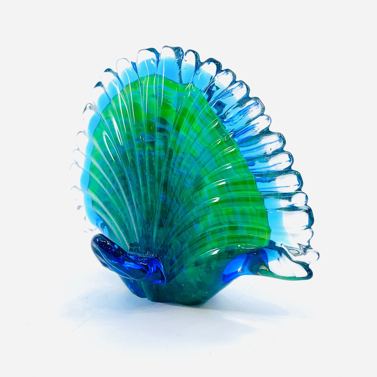 Peacock Fan-Tail Paperweight