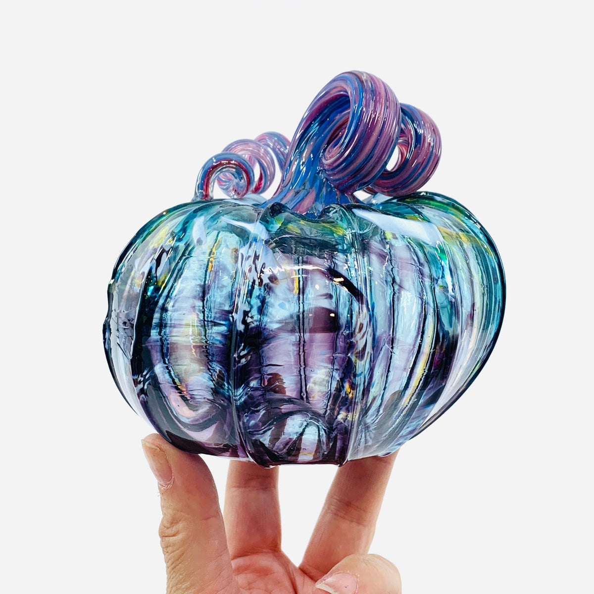 Daily Pumpkin 3544 Oops Squat Gabby Luke Adams Glass Blowing Studio 