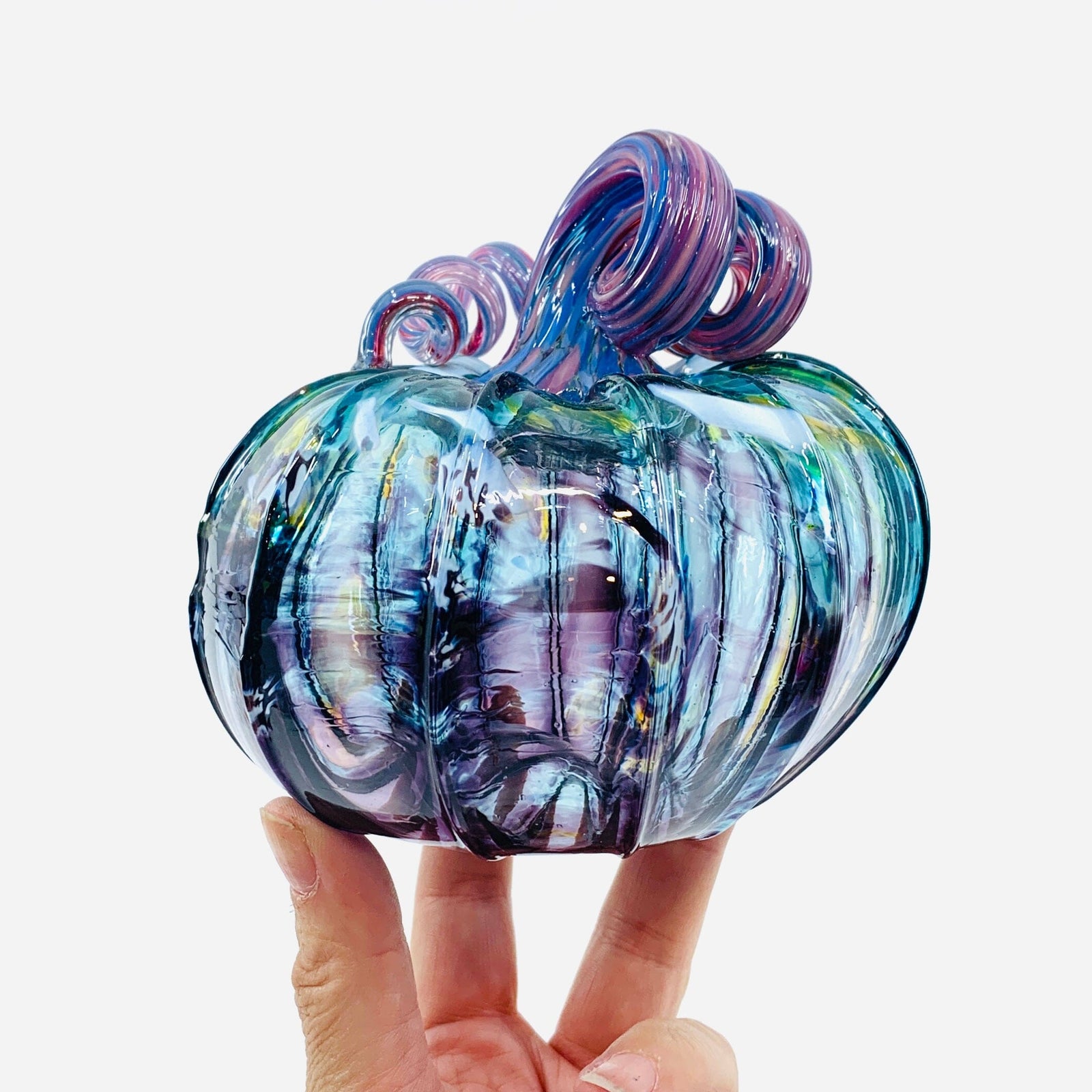 Daily Pumpkin 3544 Oops Squat Gabby Luke Adams Glass Blowing Studio 