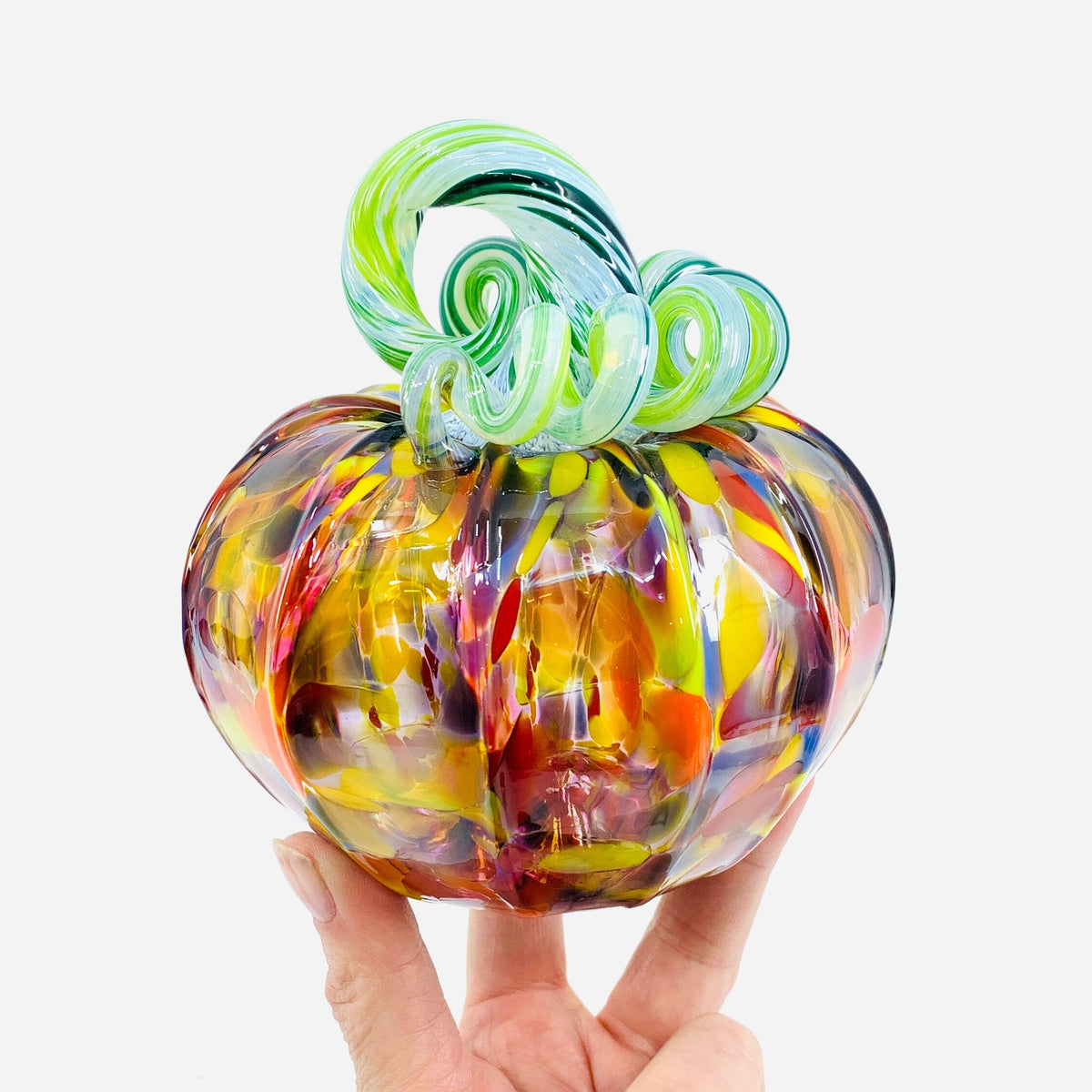 Daily Pumpkin 47 Squat Gabby Luke Adams Glass Blowing Studio 