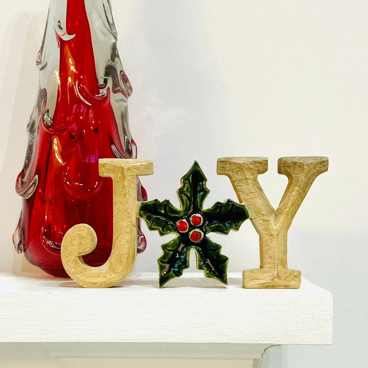 Enamel Wooden Joy Décor Oak Street 