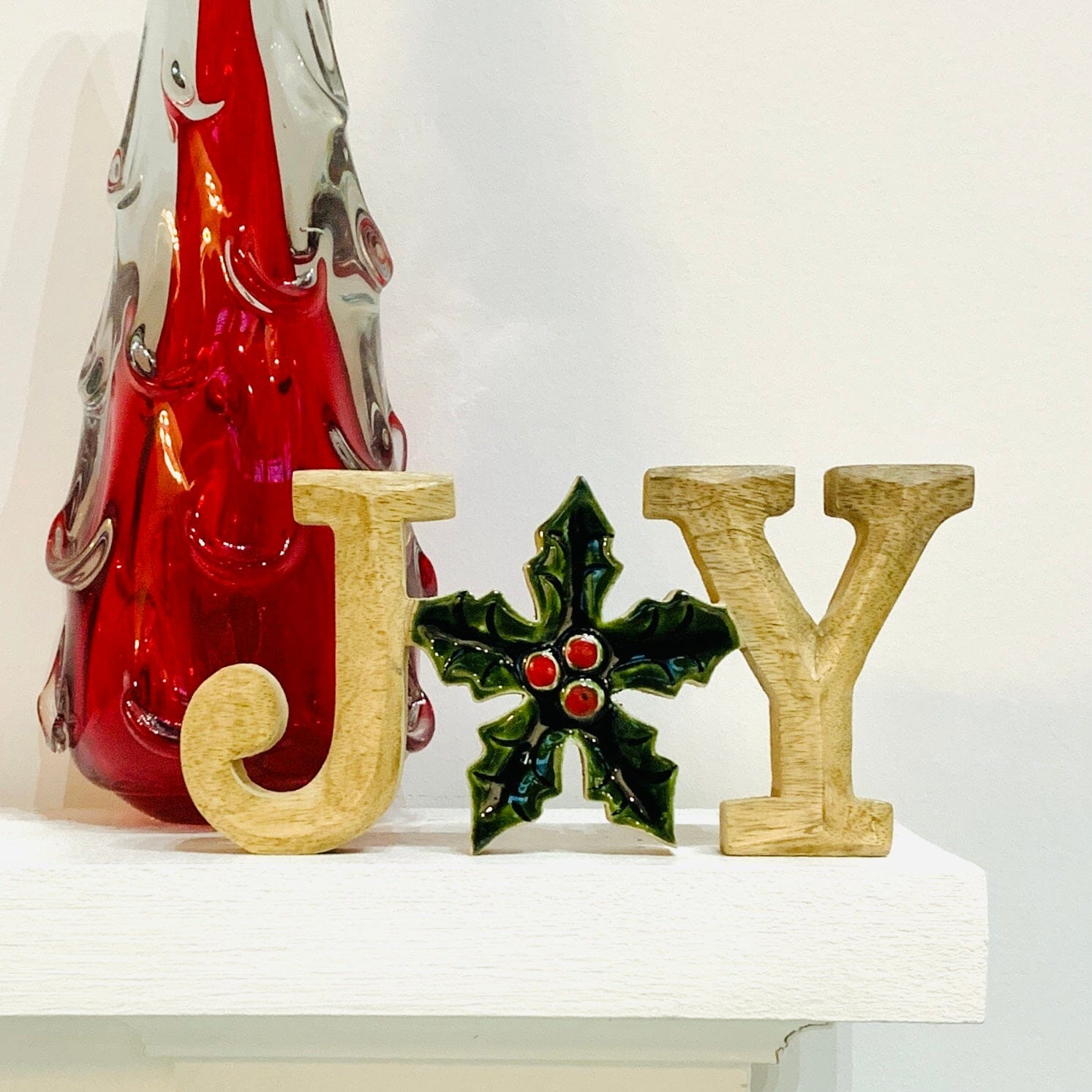 Enamel Wooden Joy Décor Oak Street 