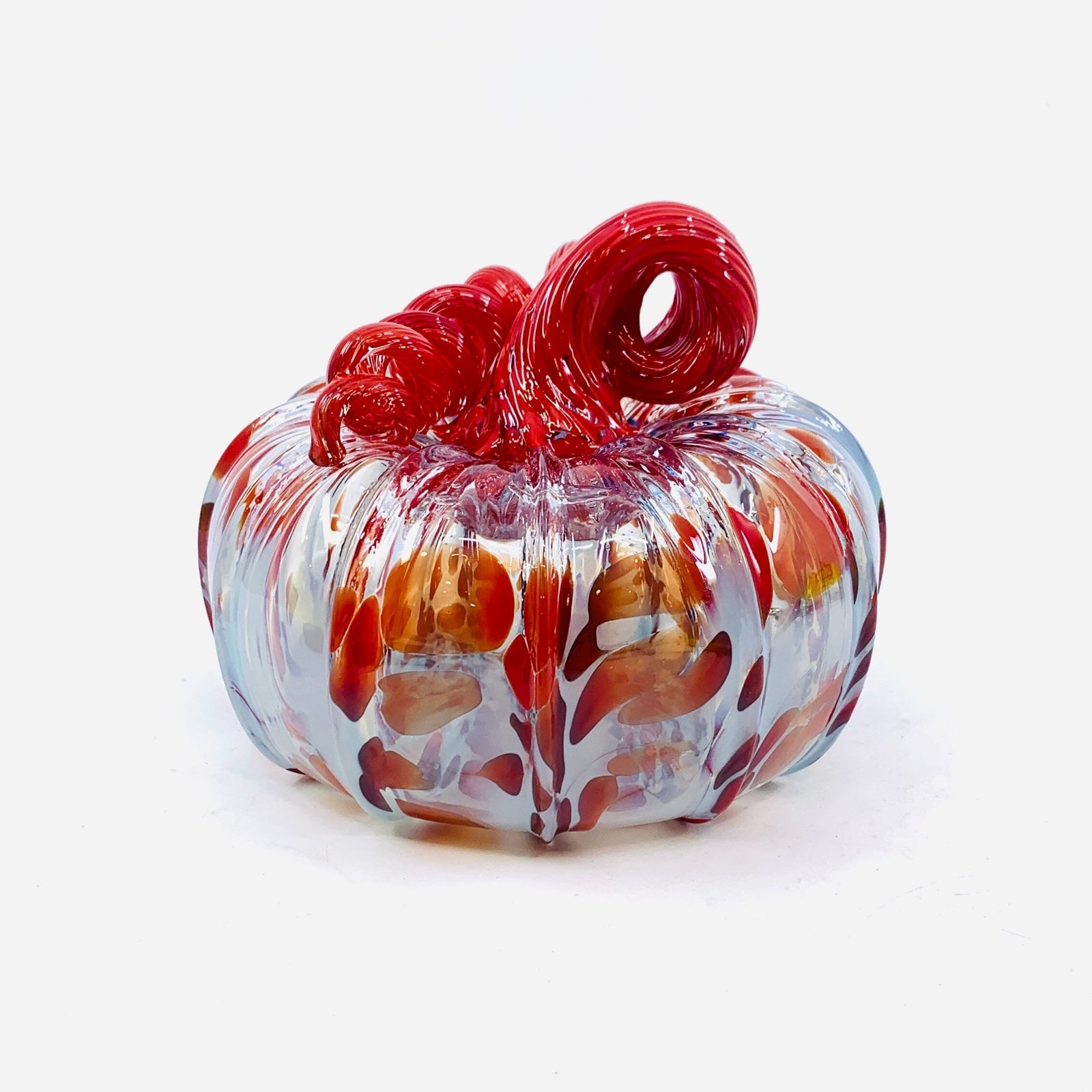 Daily Pumpkin 1438 Holiday Squat Gabby Luke Adams Glass Blowing Studio 