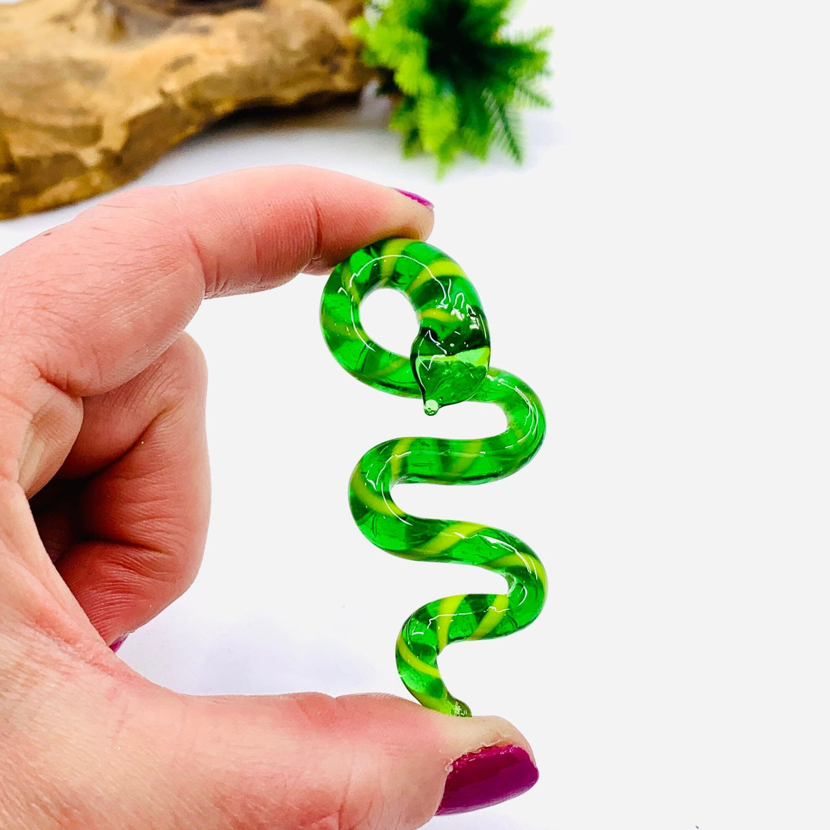 Glass Snakes Miniature - Green 264 