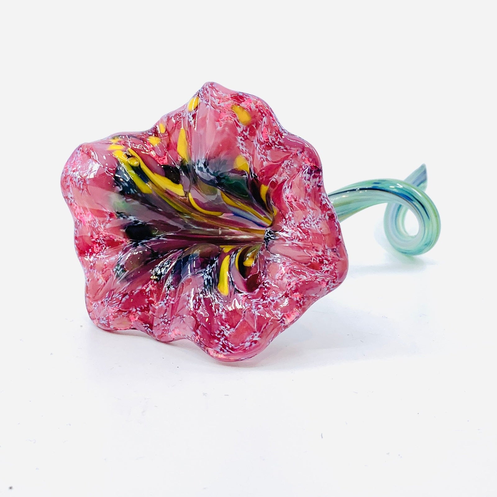 Pulled Glass Flower 45 Decor Luke Adams Glass Blowing Studio 