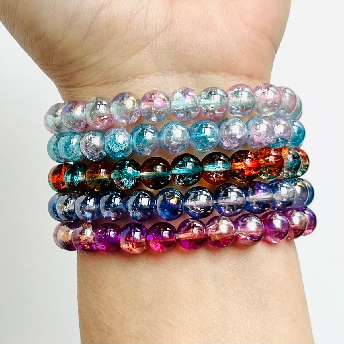 Glass Beach Bracelets