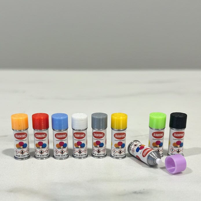 Miniature Can of Spray Paint Miniature - 