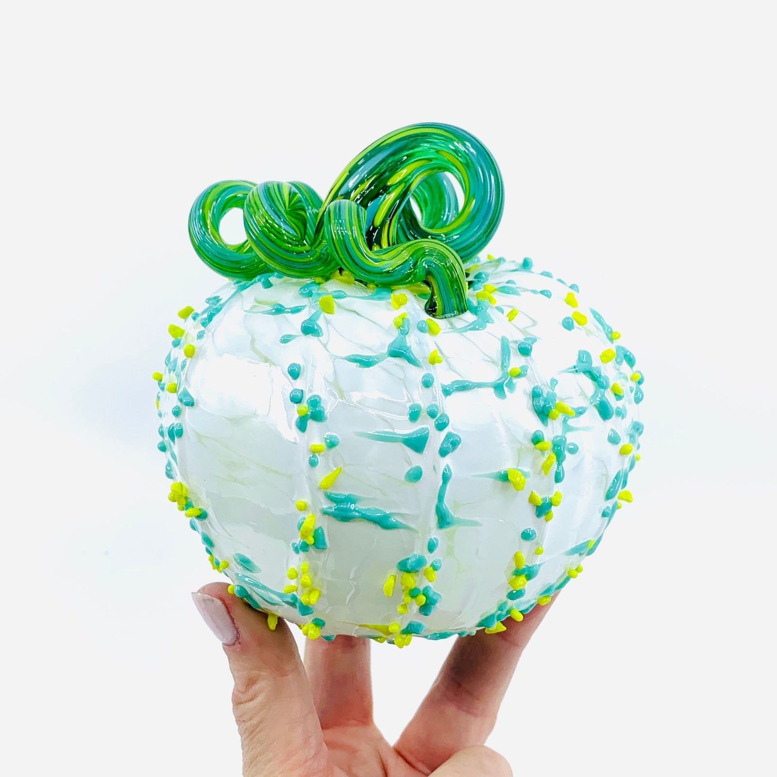 Daily Pumpkin 3777 Squat Gabby Luke Adams Glass Blowing Studio 