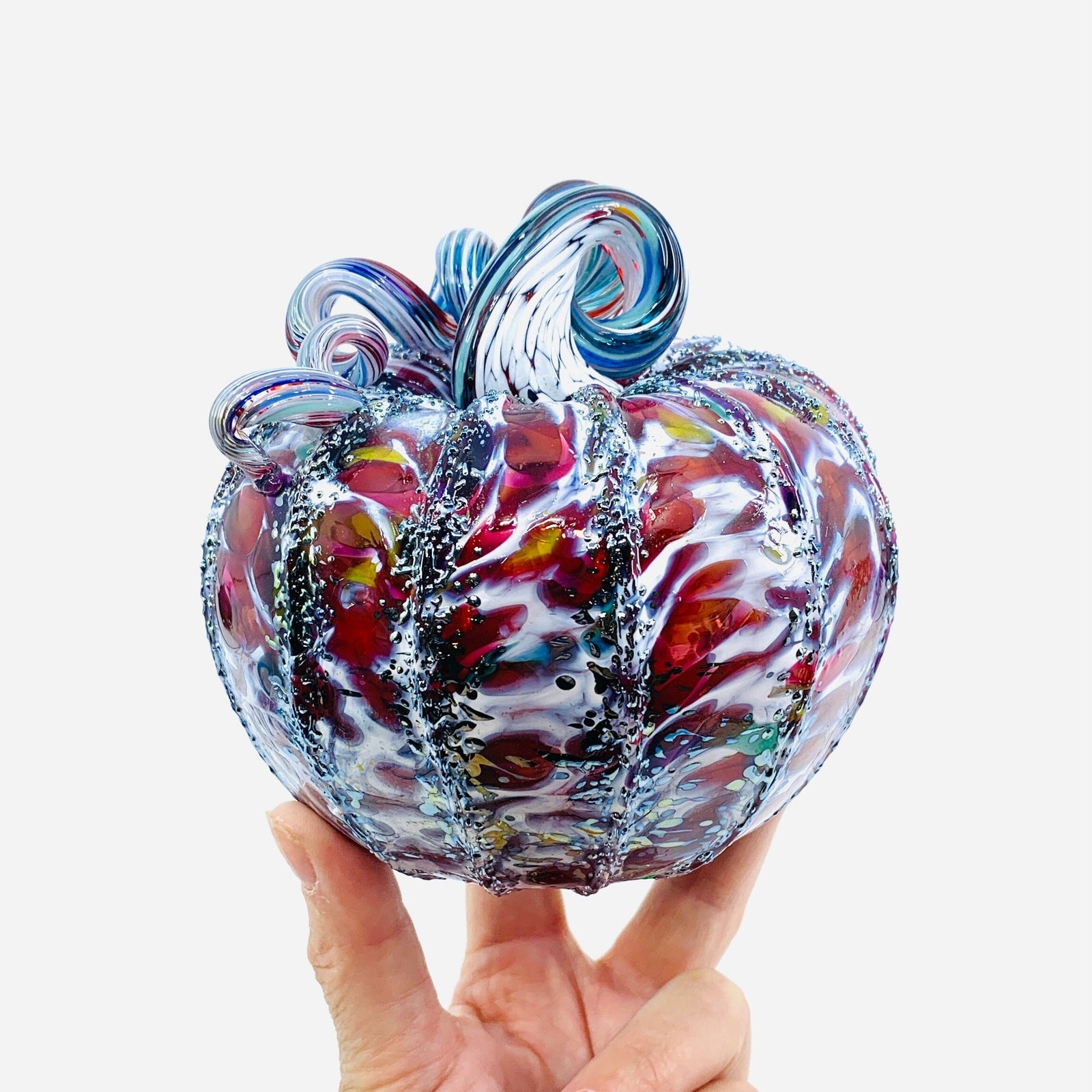 Daily Pumpkin 1445 Squat Gabby Luke Adams Glass Blowing Studio 