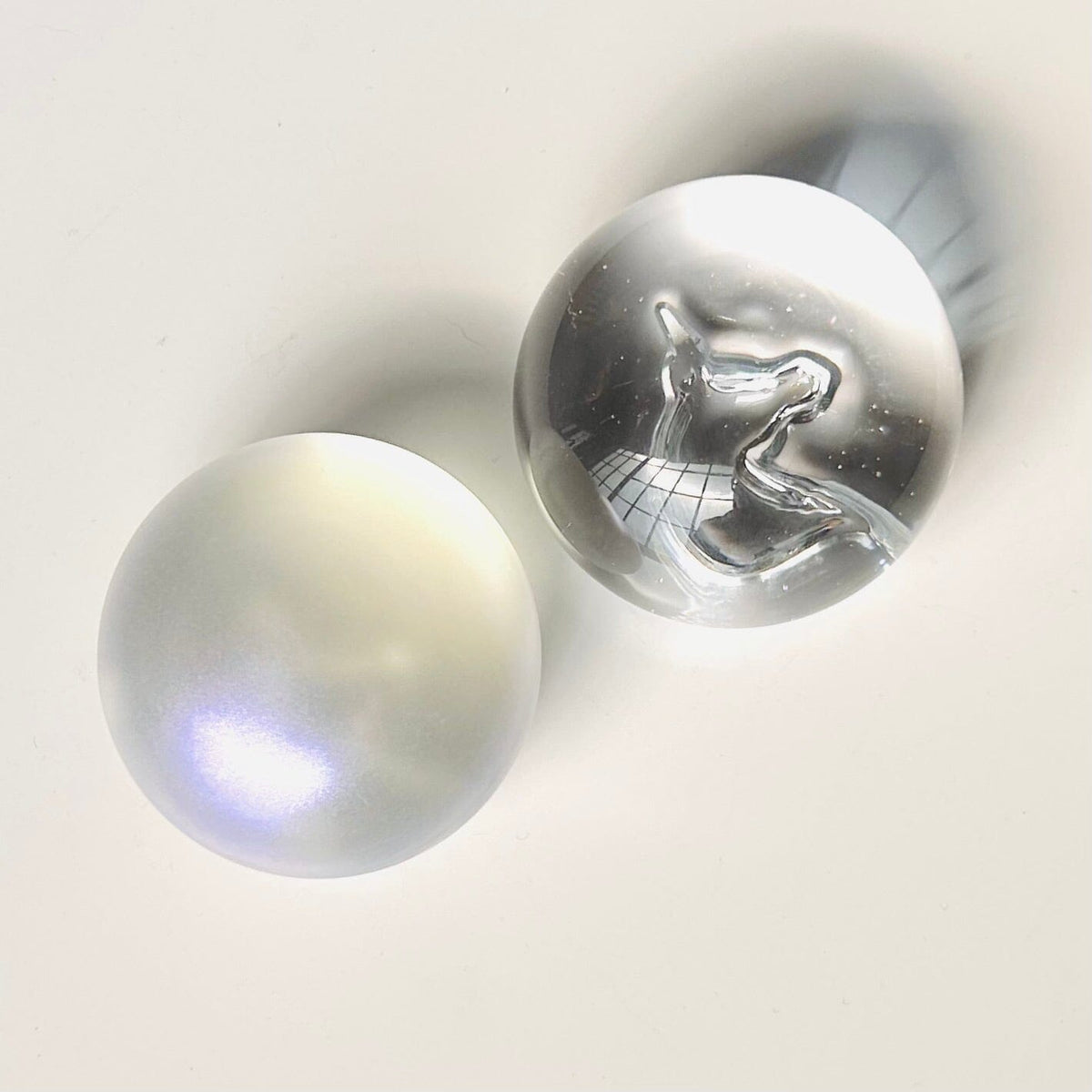 Rare Glass Unicorn Tears Miniature Henrietta Glass 