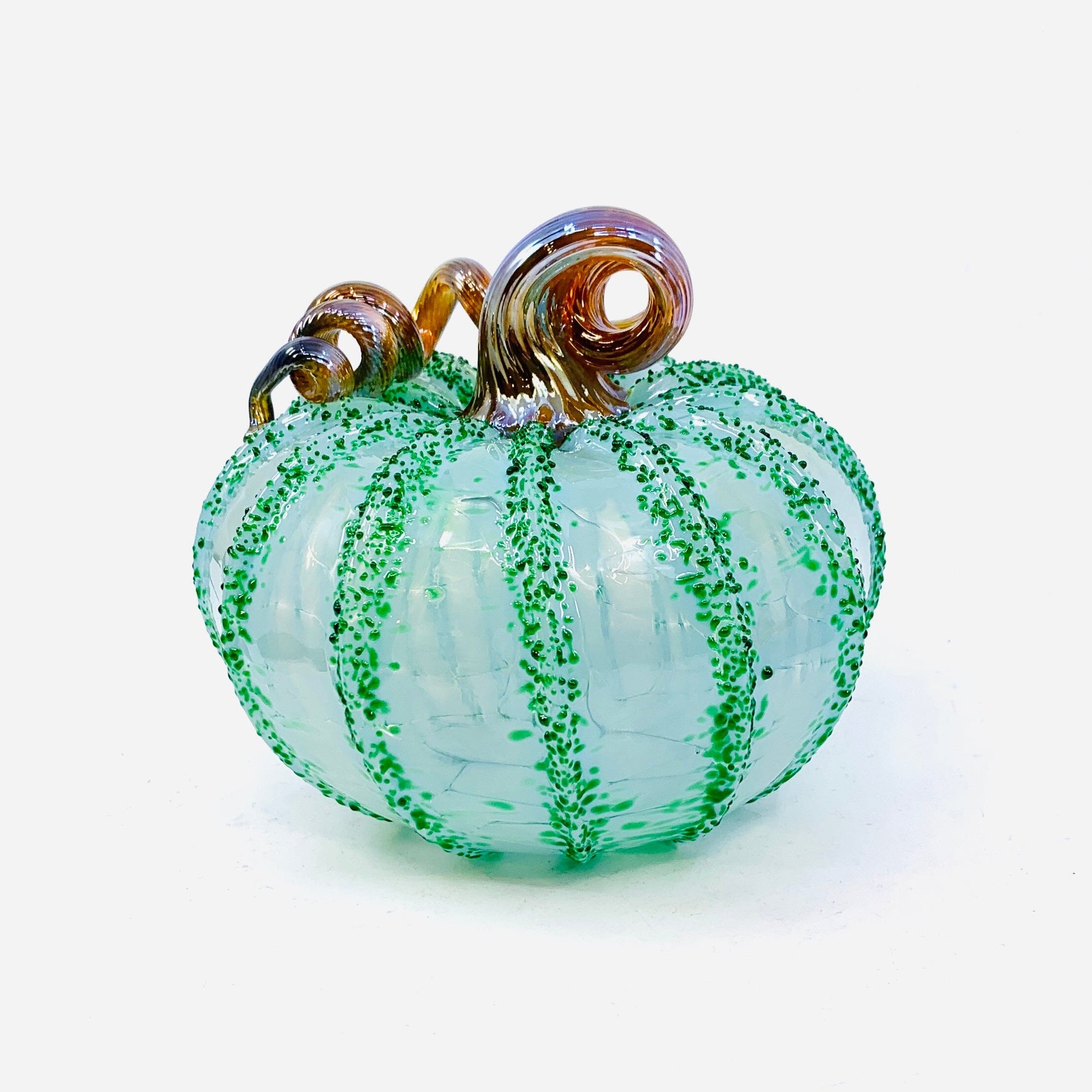 Daily Pumpkin 1513 Holiday Squat Gabby Luke Adams Glass Blowing Studio 