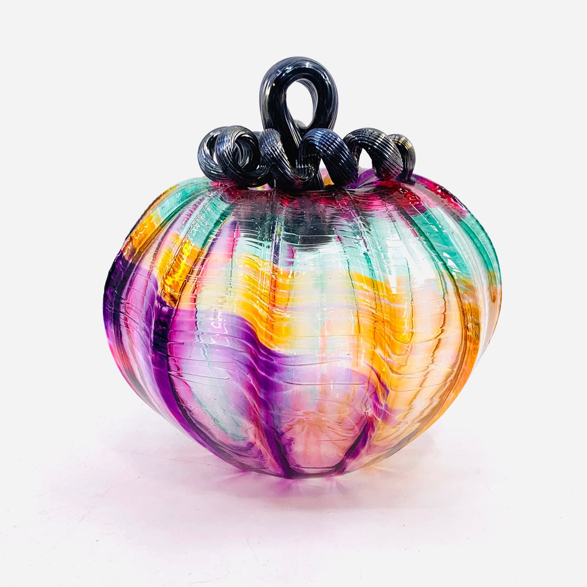 Daily Pumpkin 3486 Medium Gabby Luke Adams Glass Blowing Studio 