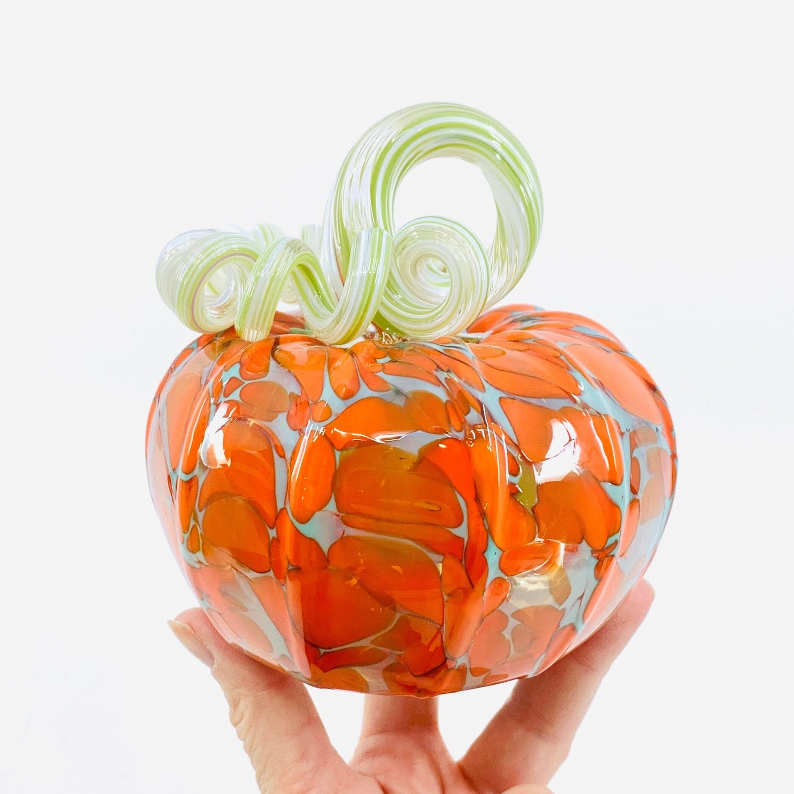 Best Daily Pumpkin 3815 Squat Gabby Luke Adams Glass Blowing Studio 