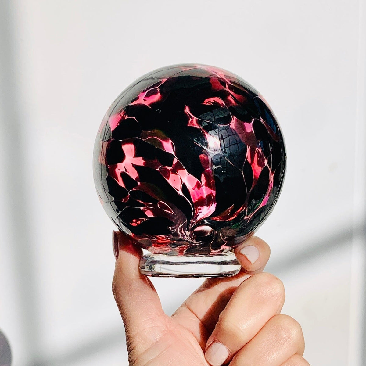 Good Fortune Ball Gabby Henrietta Glass Pink 