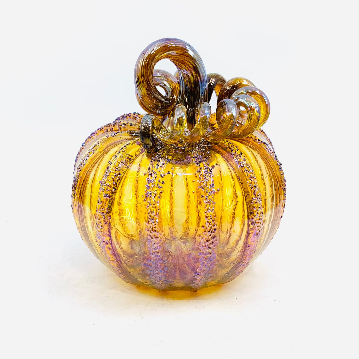 Daily Pumpkin 981 Squat Gabby Luke Adams Glass Blowing Studio 