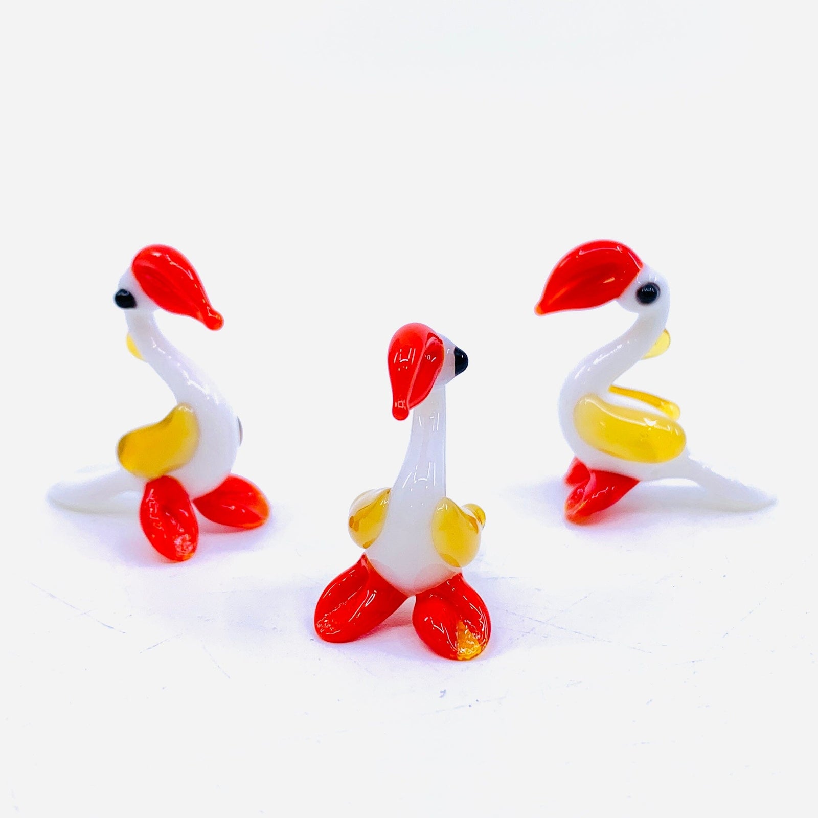 Tiny Glass Pelican 299 Miniature GANZ 