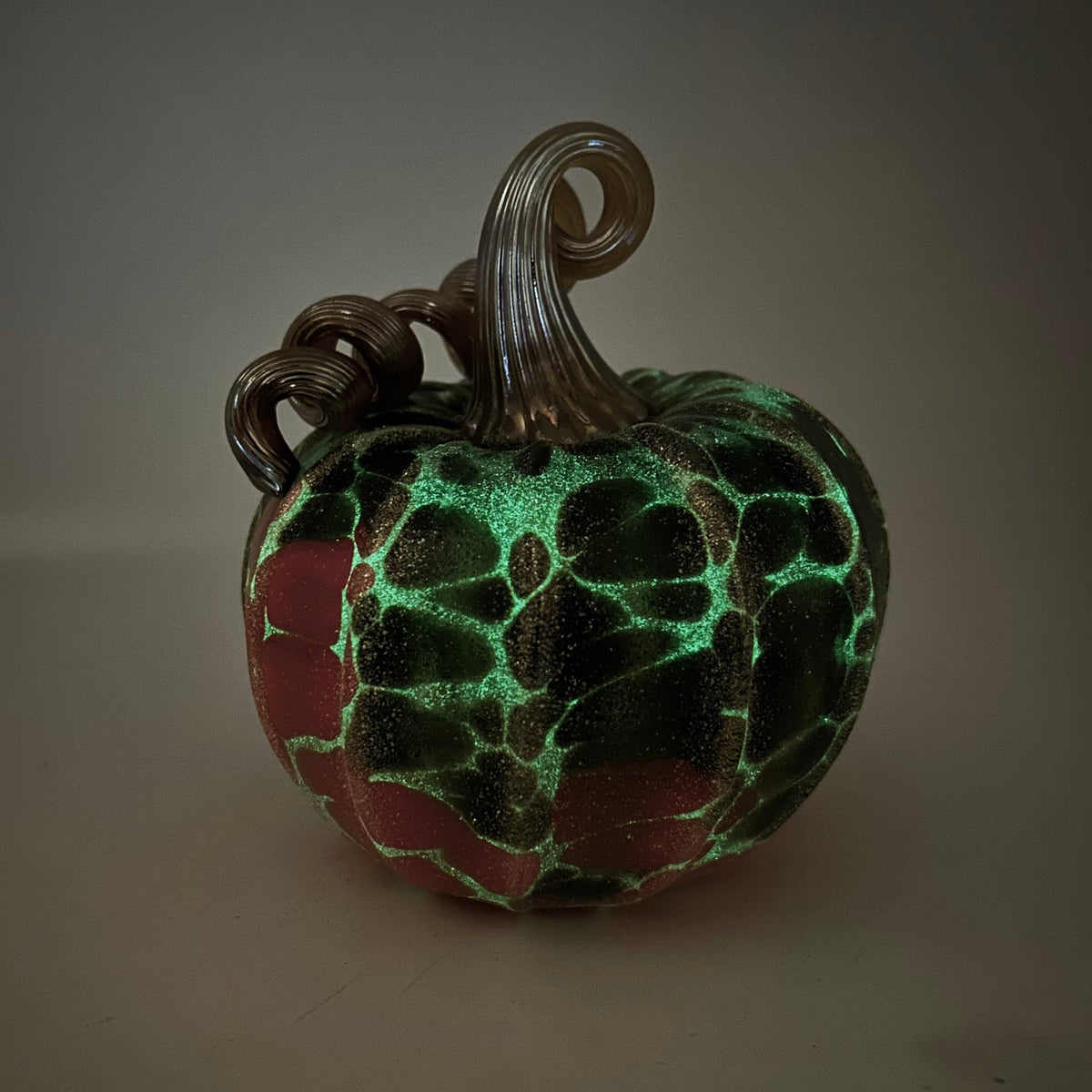 Daily Glow Pumpkin 234 Fall Squat Daily Pumpkin Luke Adams Glass Blowing Studio 