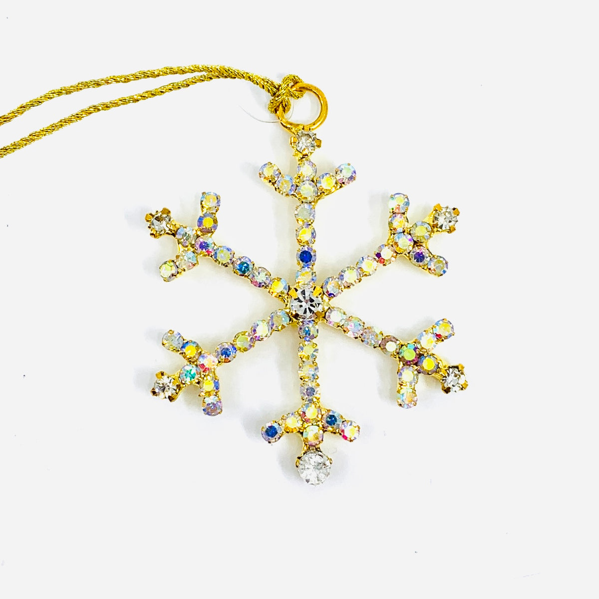 Snowflake Rhinestone Ornament 14
