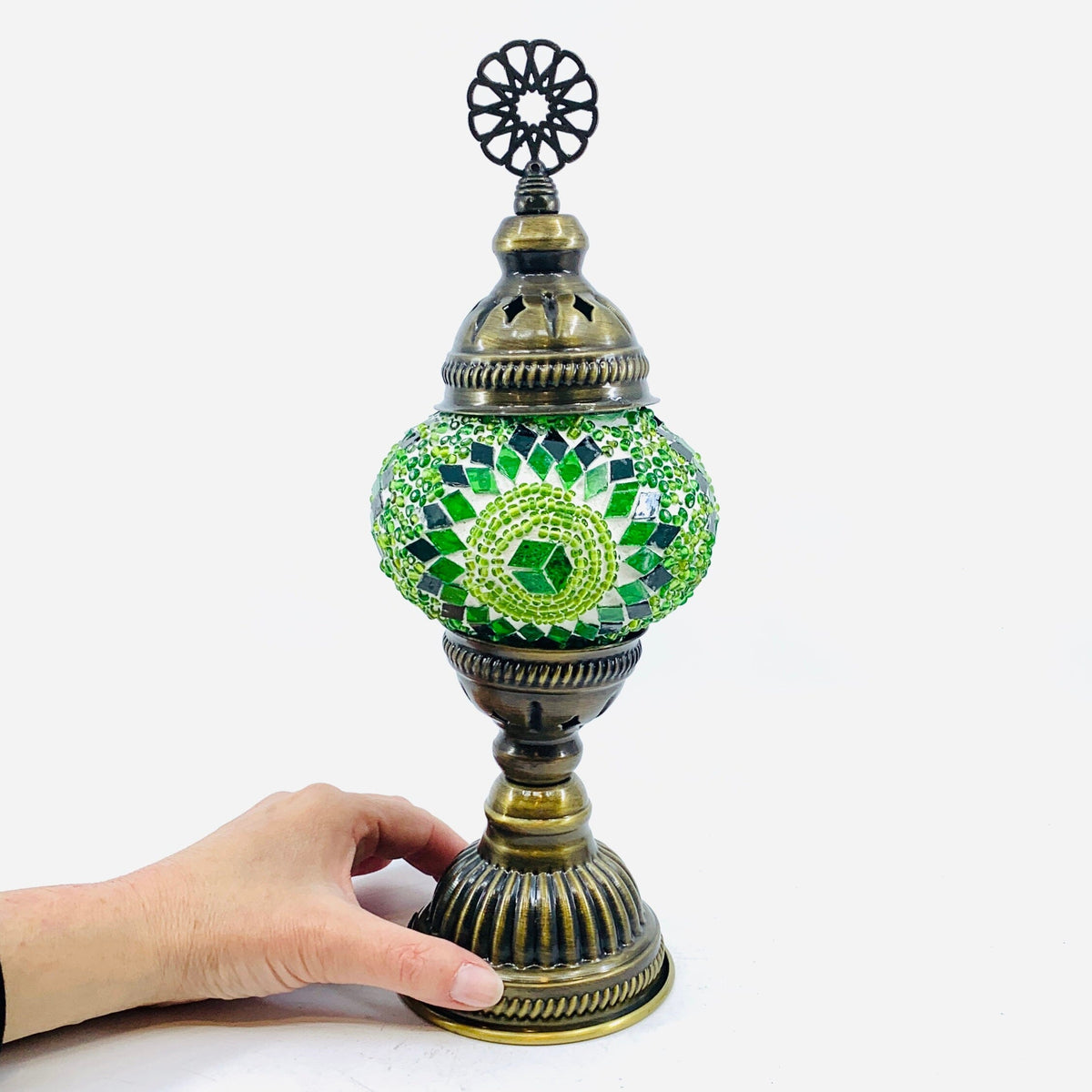 Turkish Mosaic Lamp, 20 Decor Natto USA 