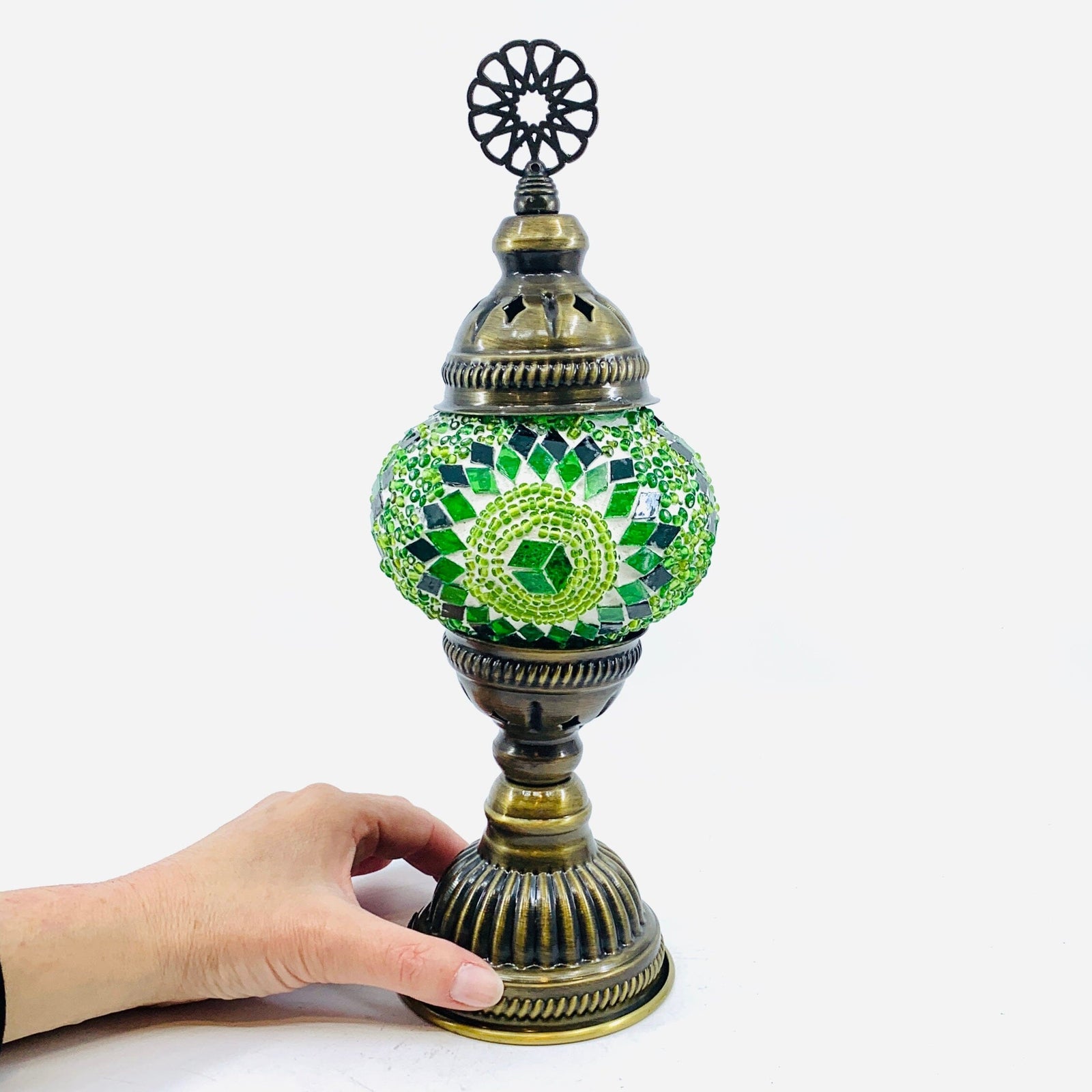 Turkish Mosaic Lamp, 20 Decor Natto USA 
