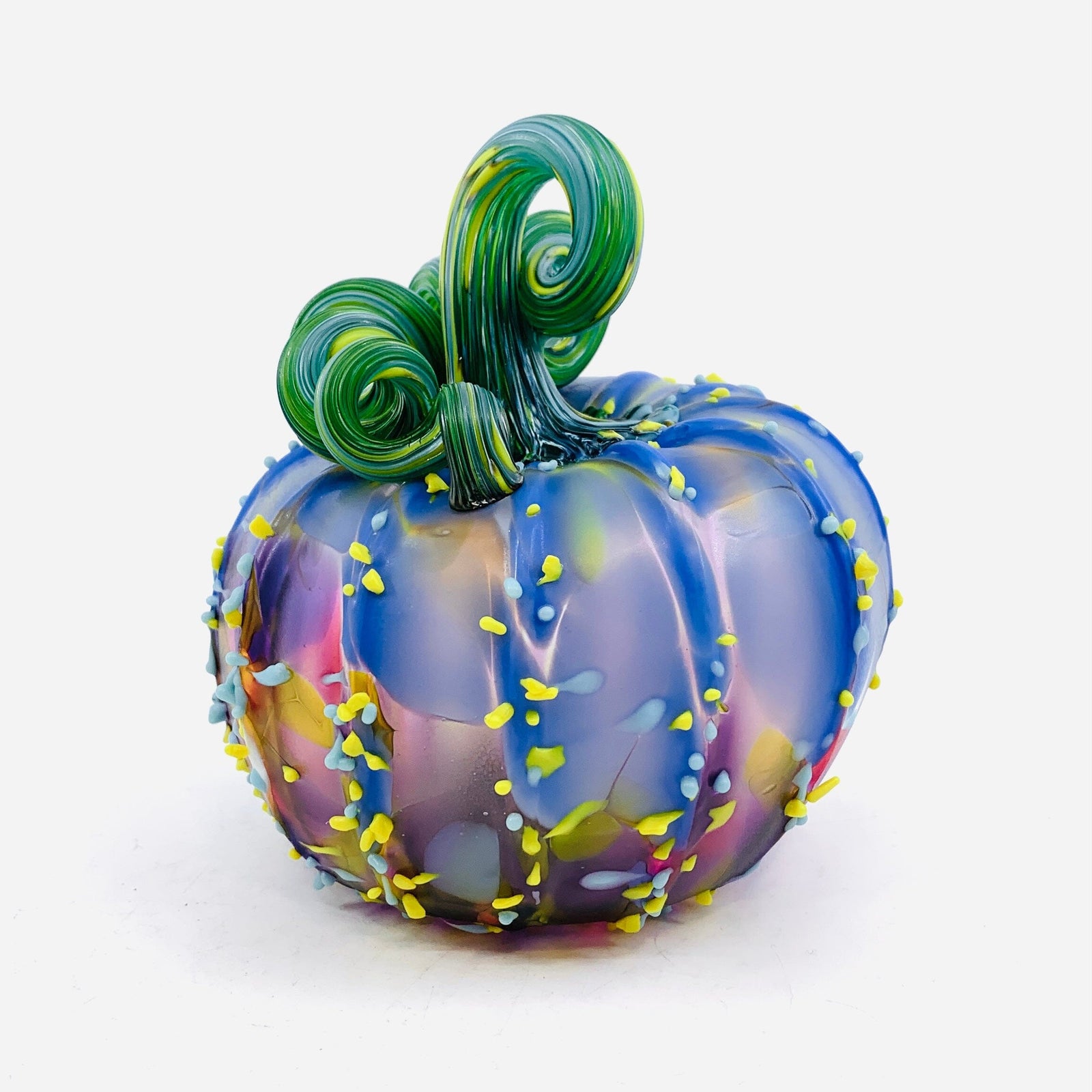 Daily Pumpkin 531 Coastal Matte Squat Gabby Luke Adams Glass Blowing Studio 