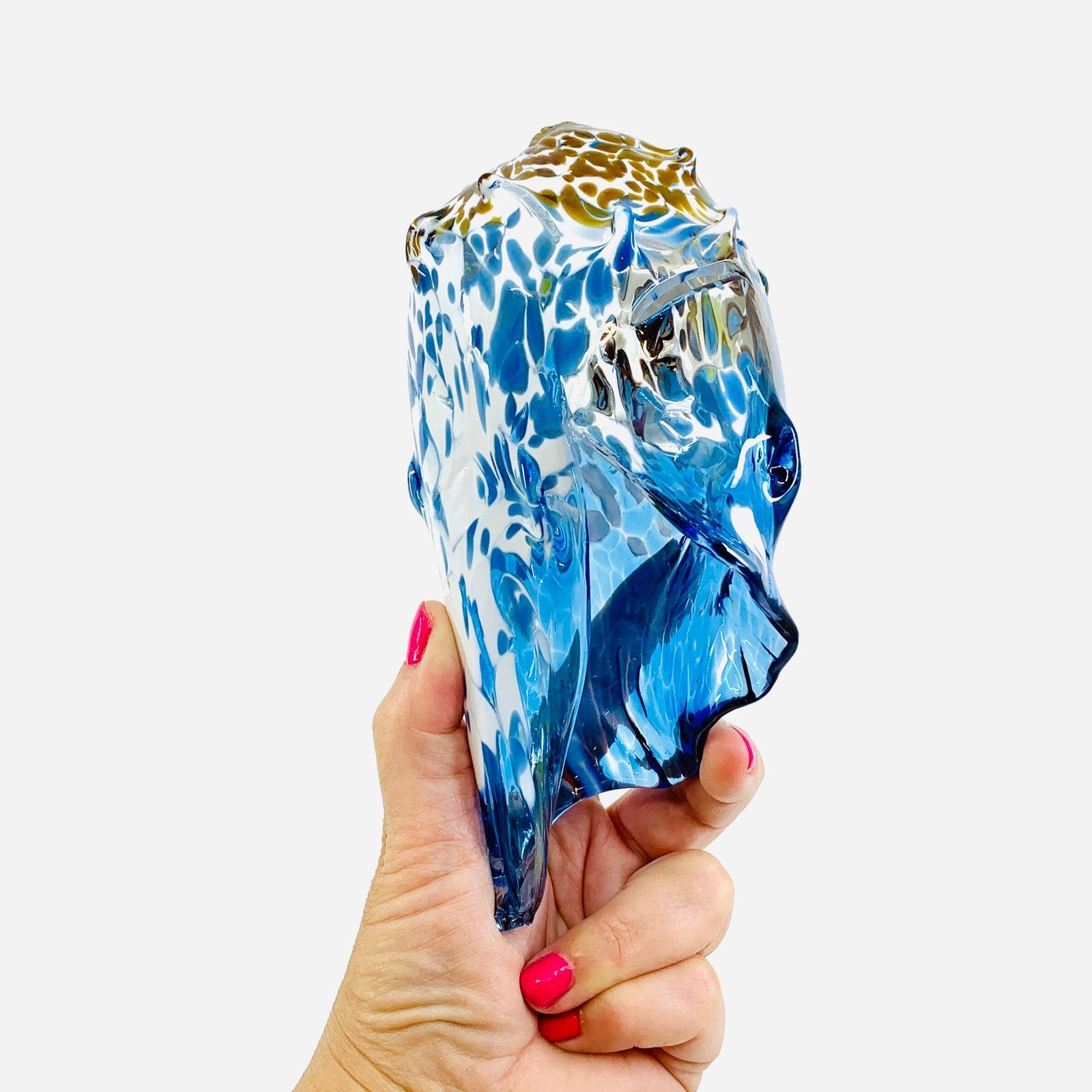 “Luke's Favorite Shell" 6 Gabby Luke Adams Glass Blowing Studio 